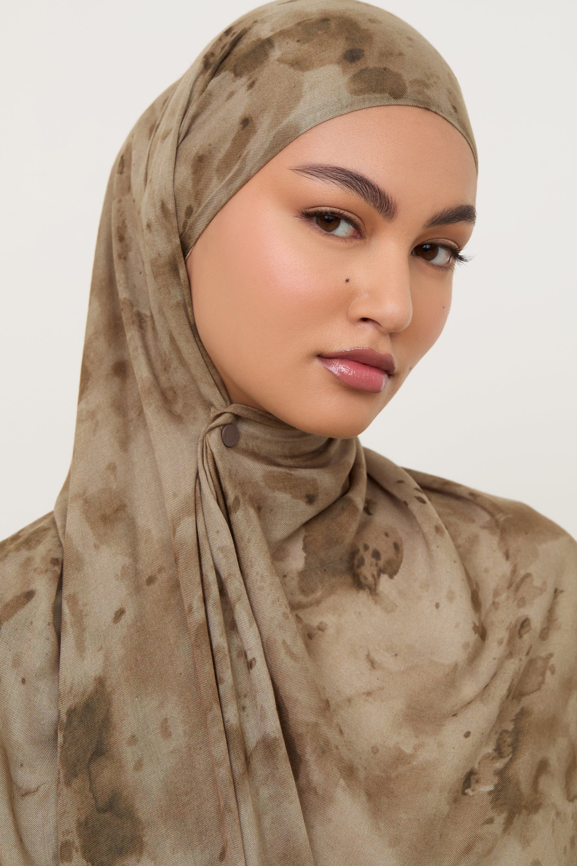 Printed Modal Hijab - Desert Dust Hijabs Veiled 