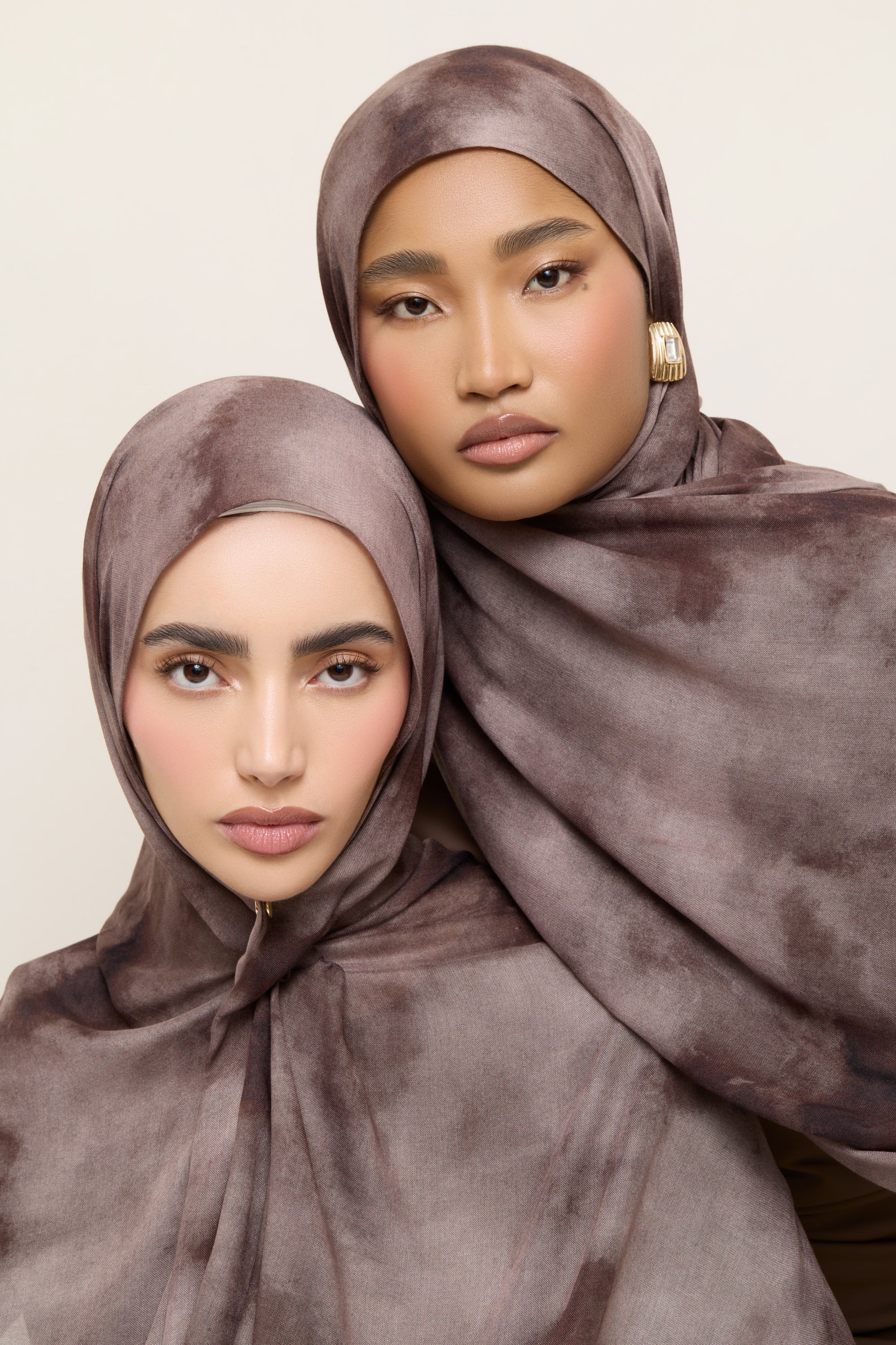 Printed Modal Hijab - Dune Hijabs Veiled 