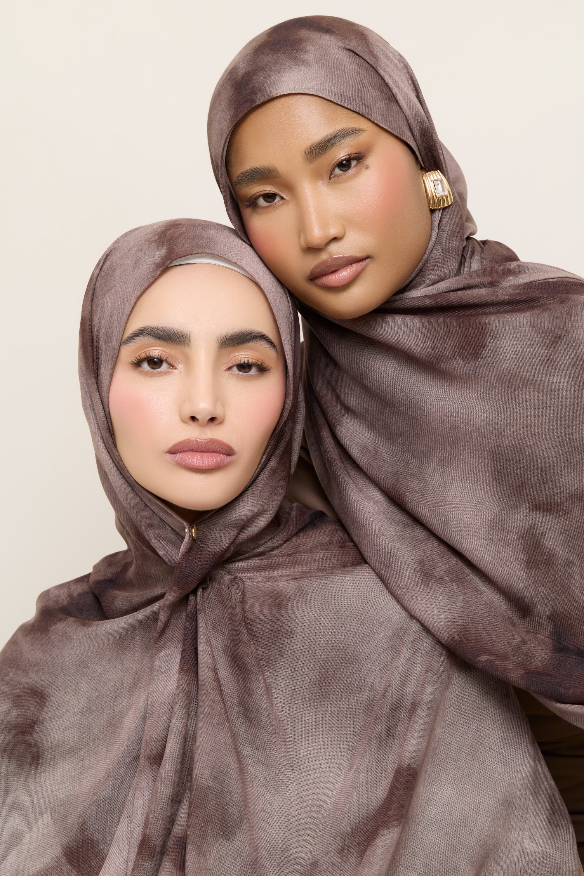 Printed Modal Hijab - Dune Hijabs Veiled 