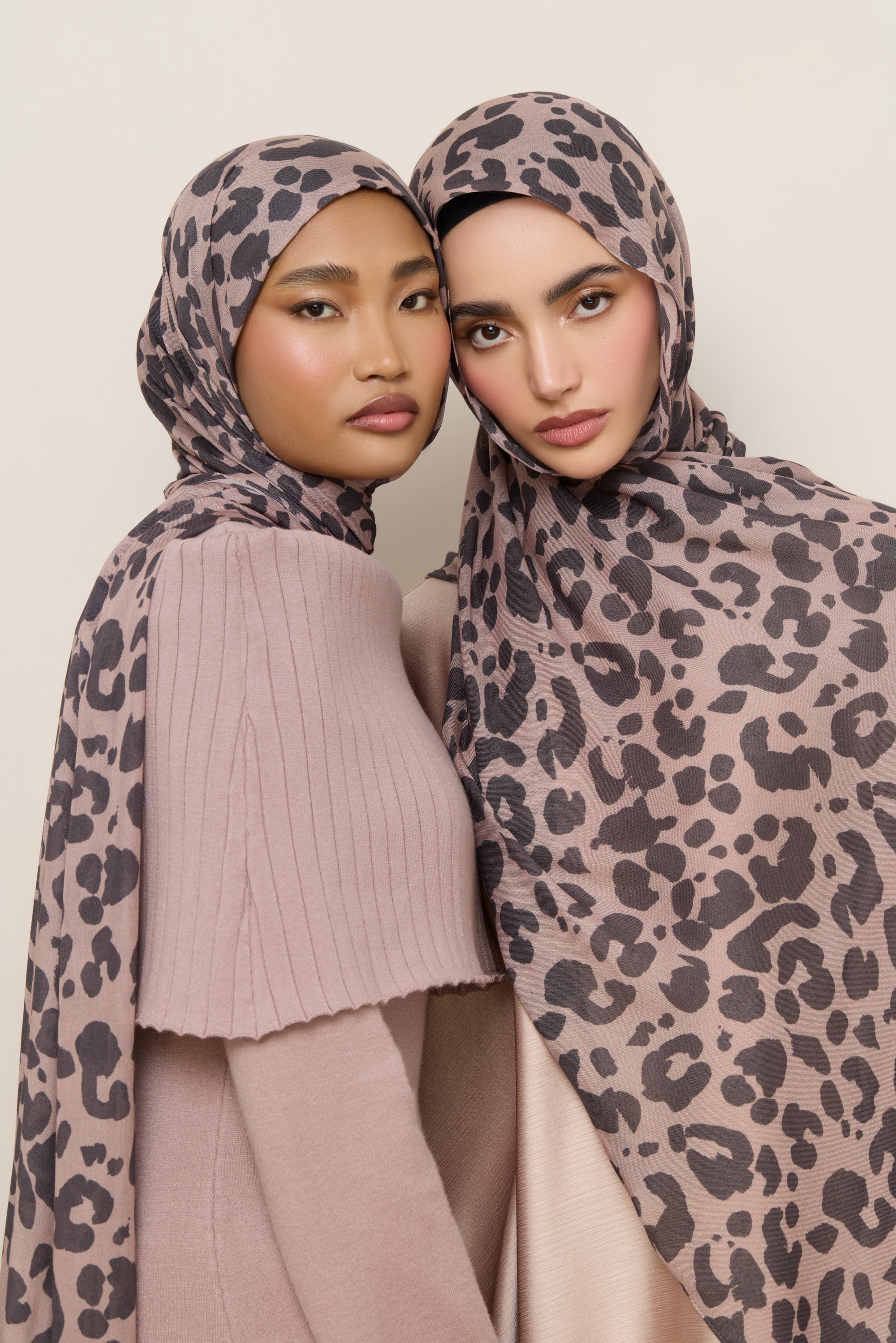 Printed Modal Hijab - Dune Spots Hijabs Veiled 