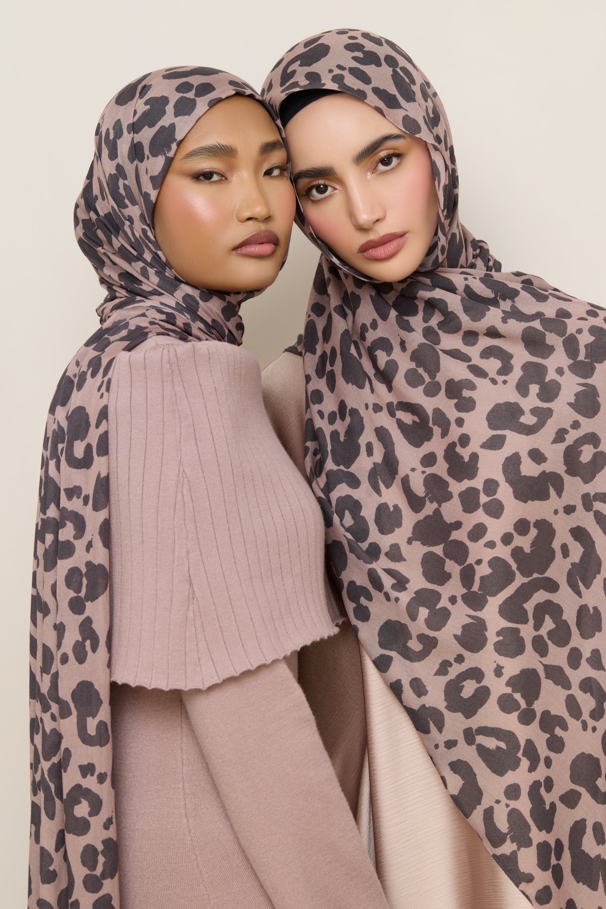 Printed Modal Hijab - Dune Spots Hijabs Veiled 