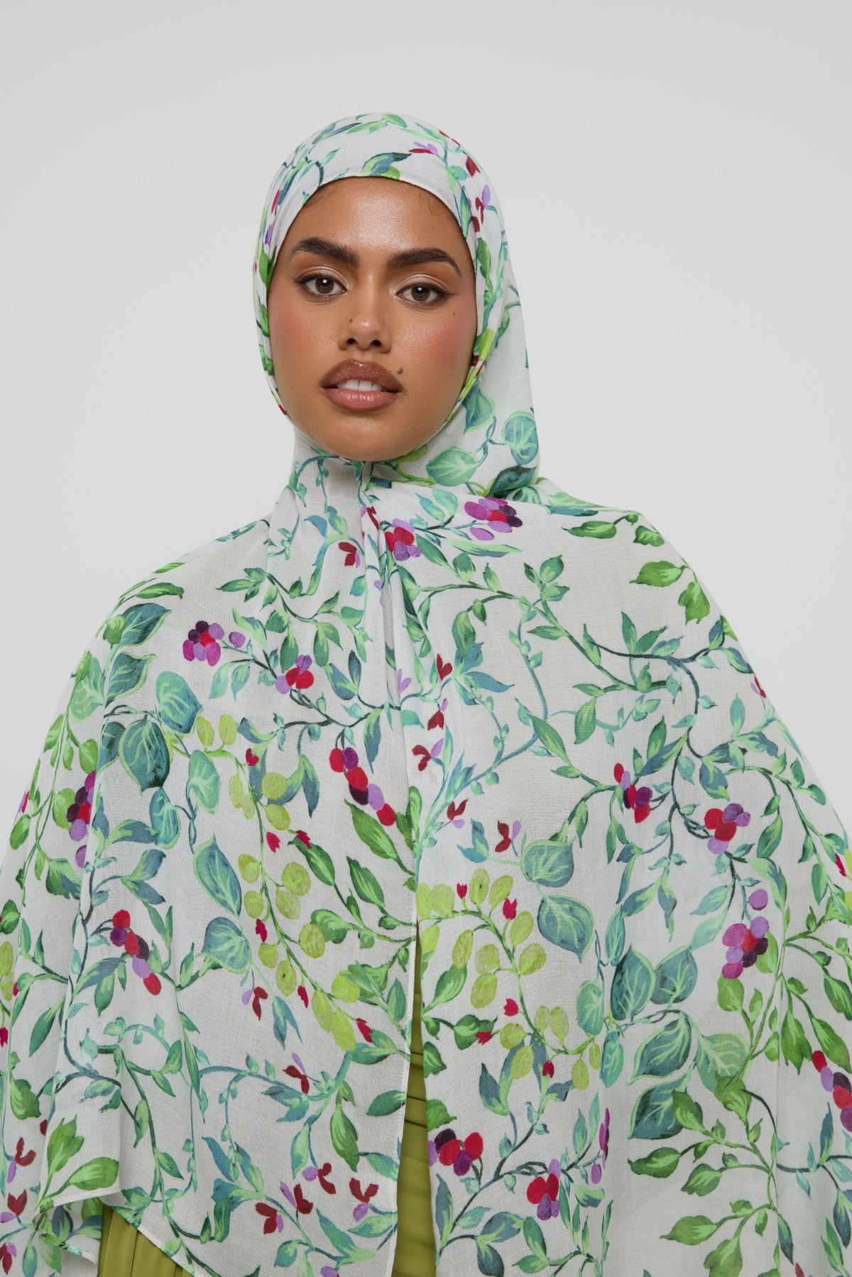 Printed Modal Hijab - Grapevine Hijabs Veiled 
