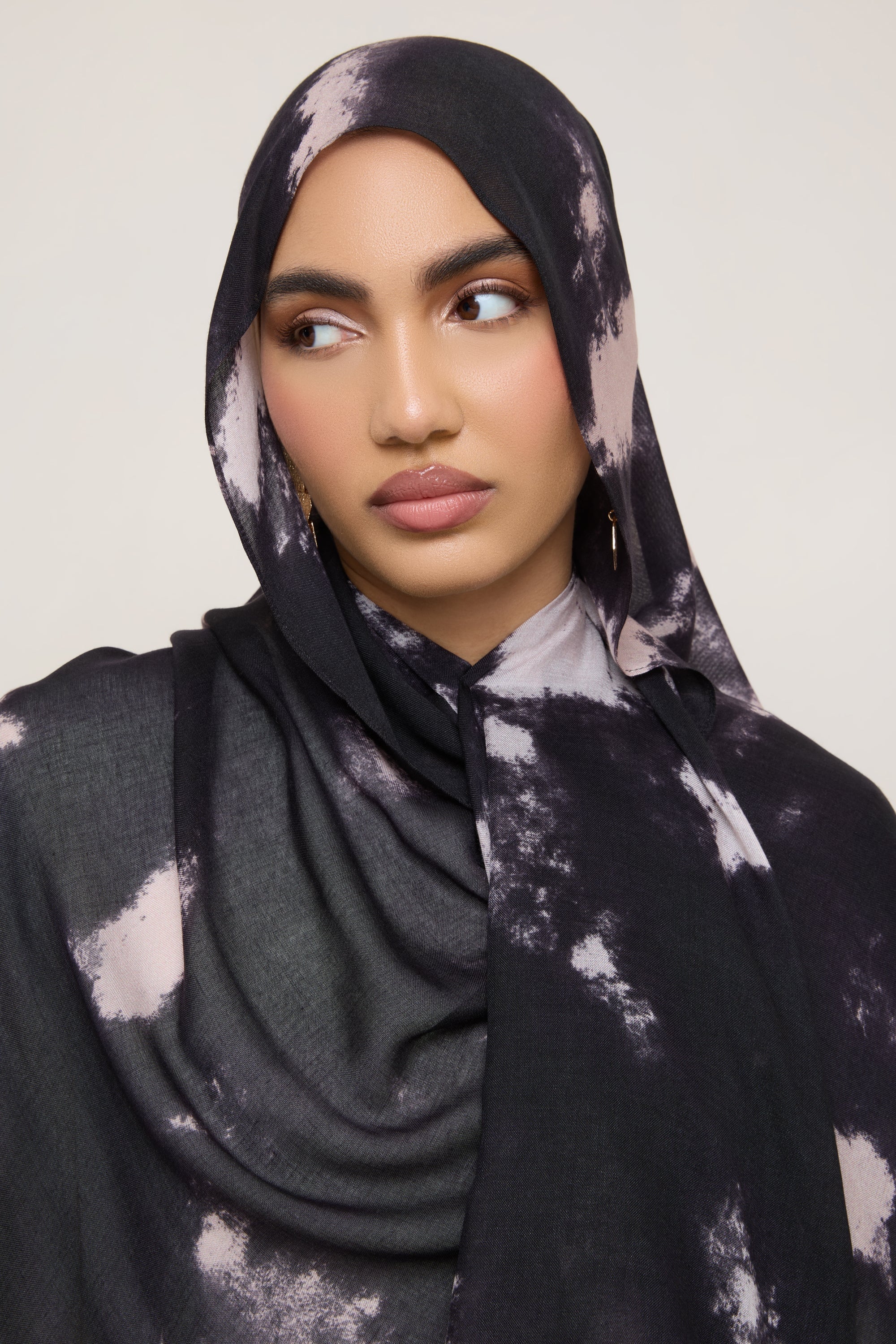 Printed Modal Hijab - Meteor Shower Hijabs Veiled 