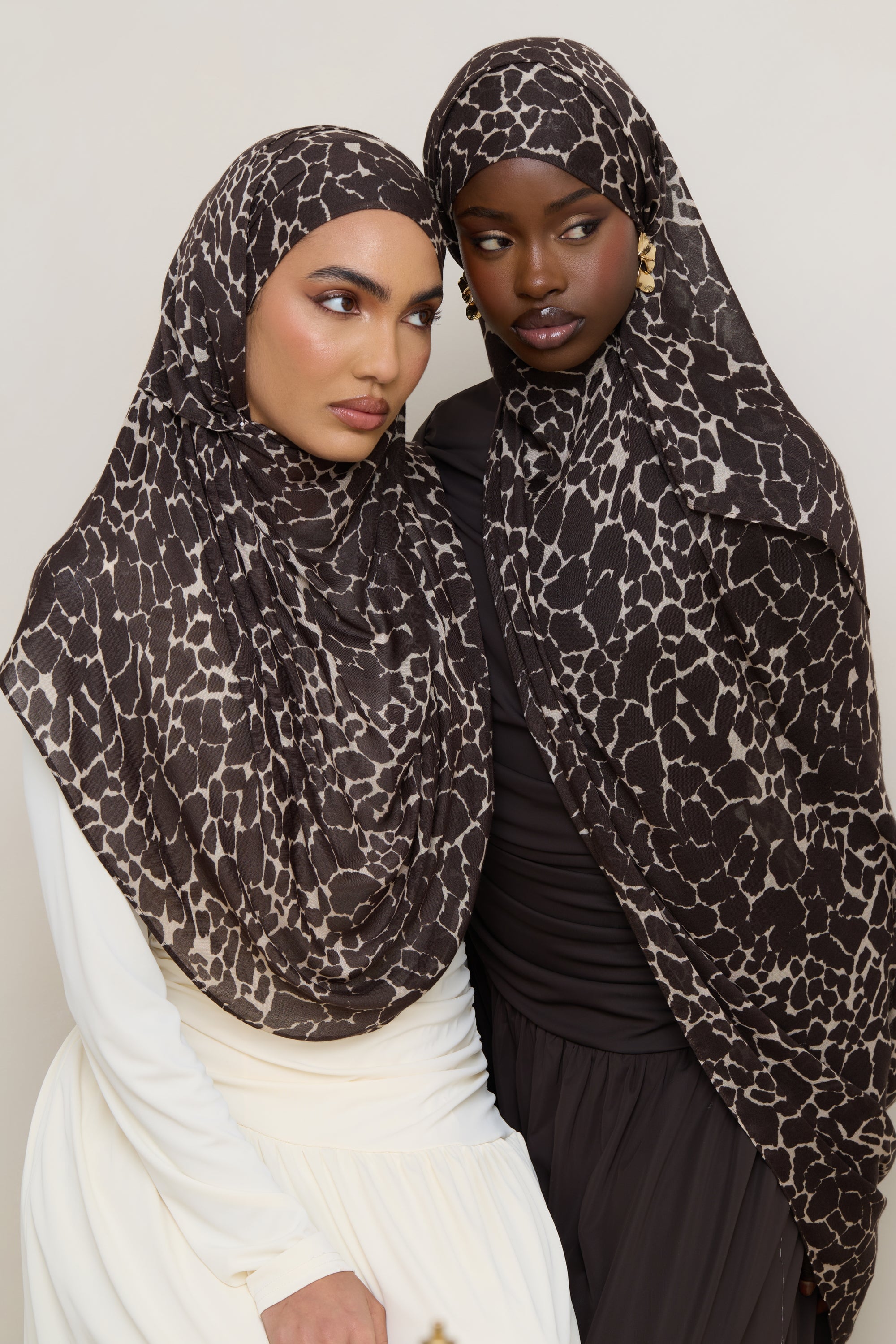 Printed Modal Hijab - Nomad Hijabs Veiled 