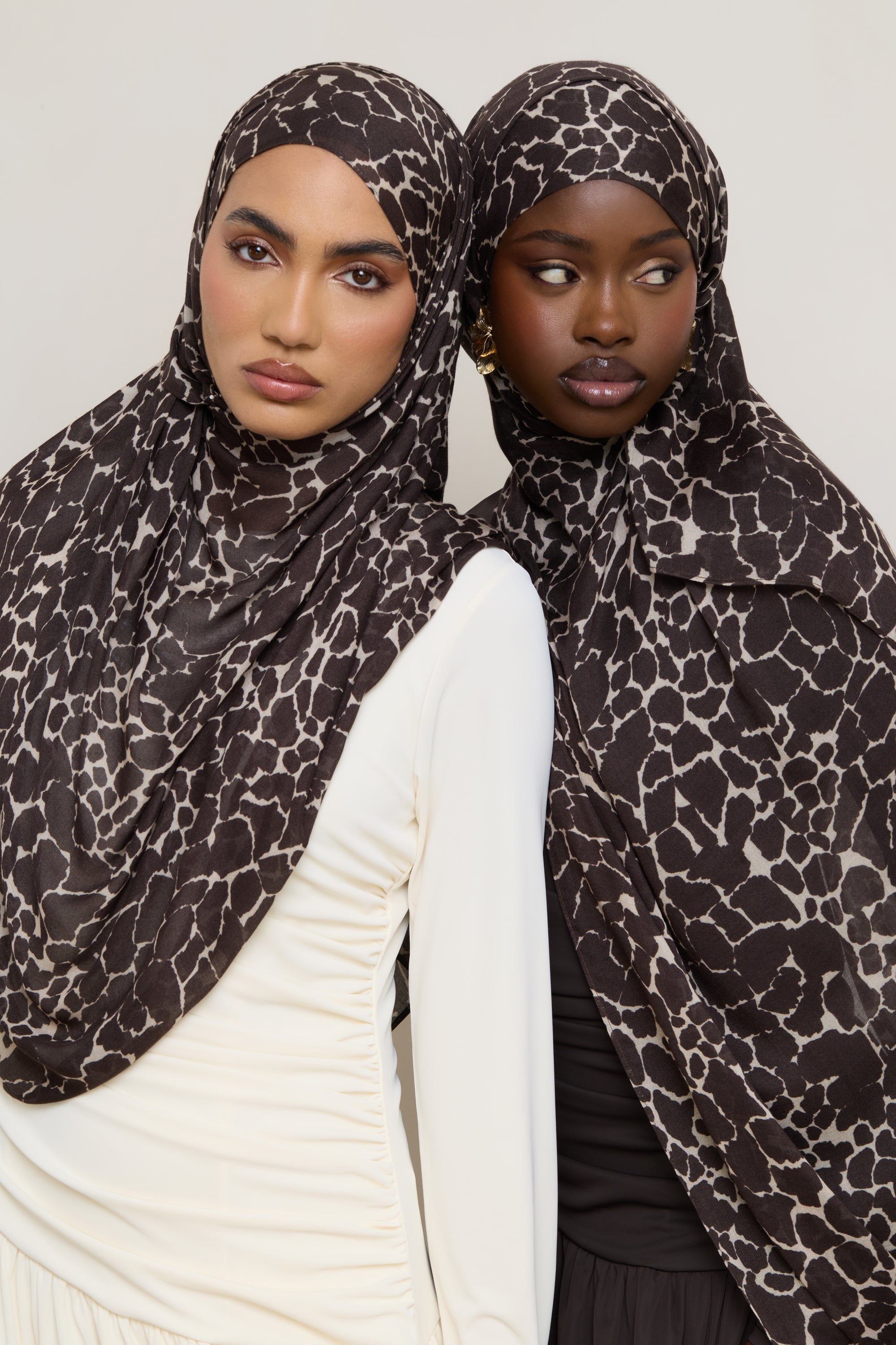 Printed Modal Hijab - Nomad Hijabs Veiled 