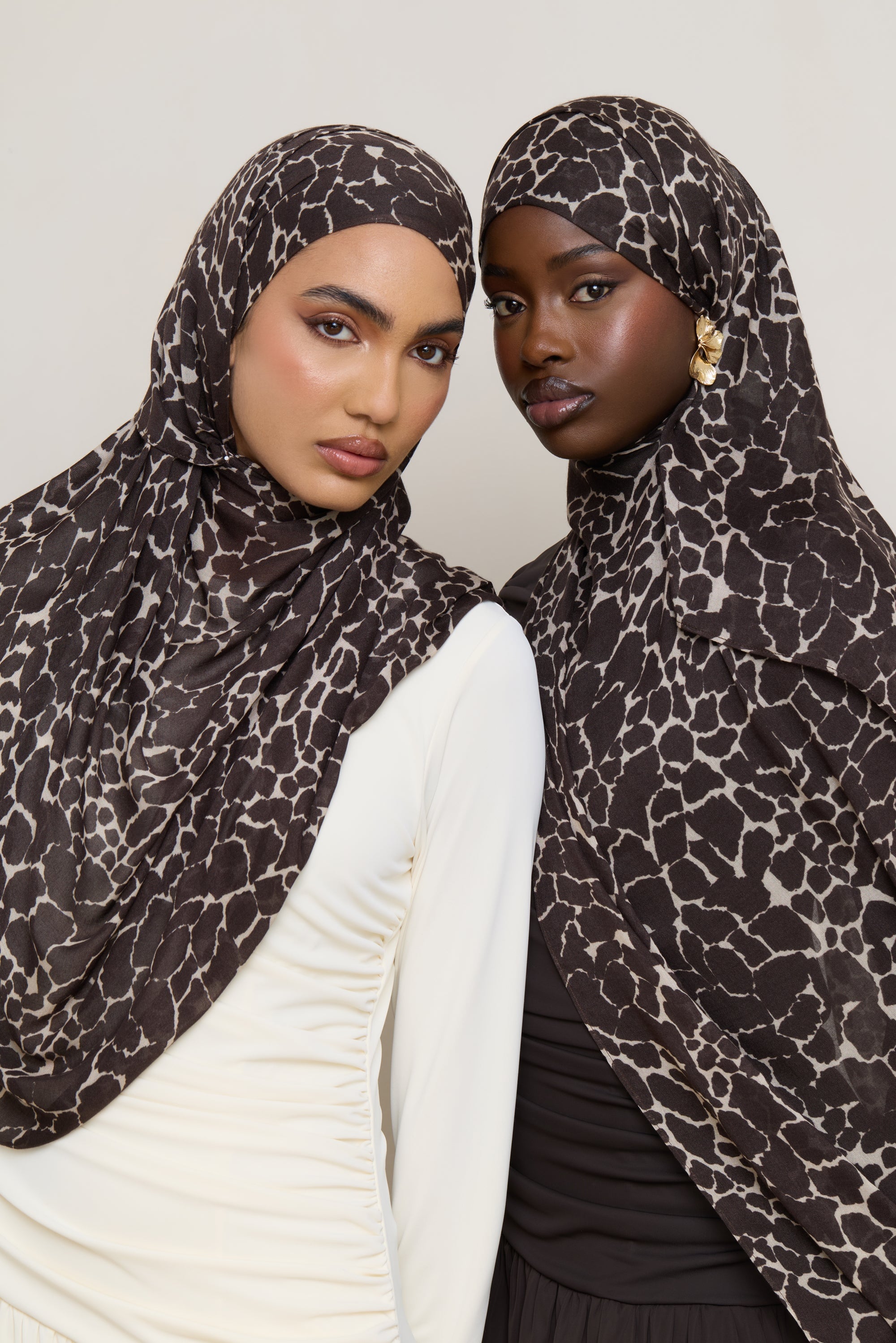 Printed Modal Hijab - Nomad Hijabs Veiled 