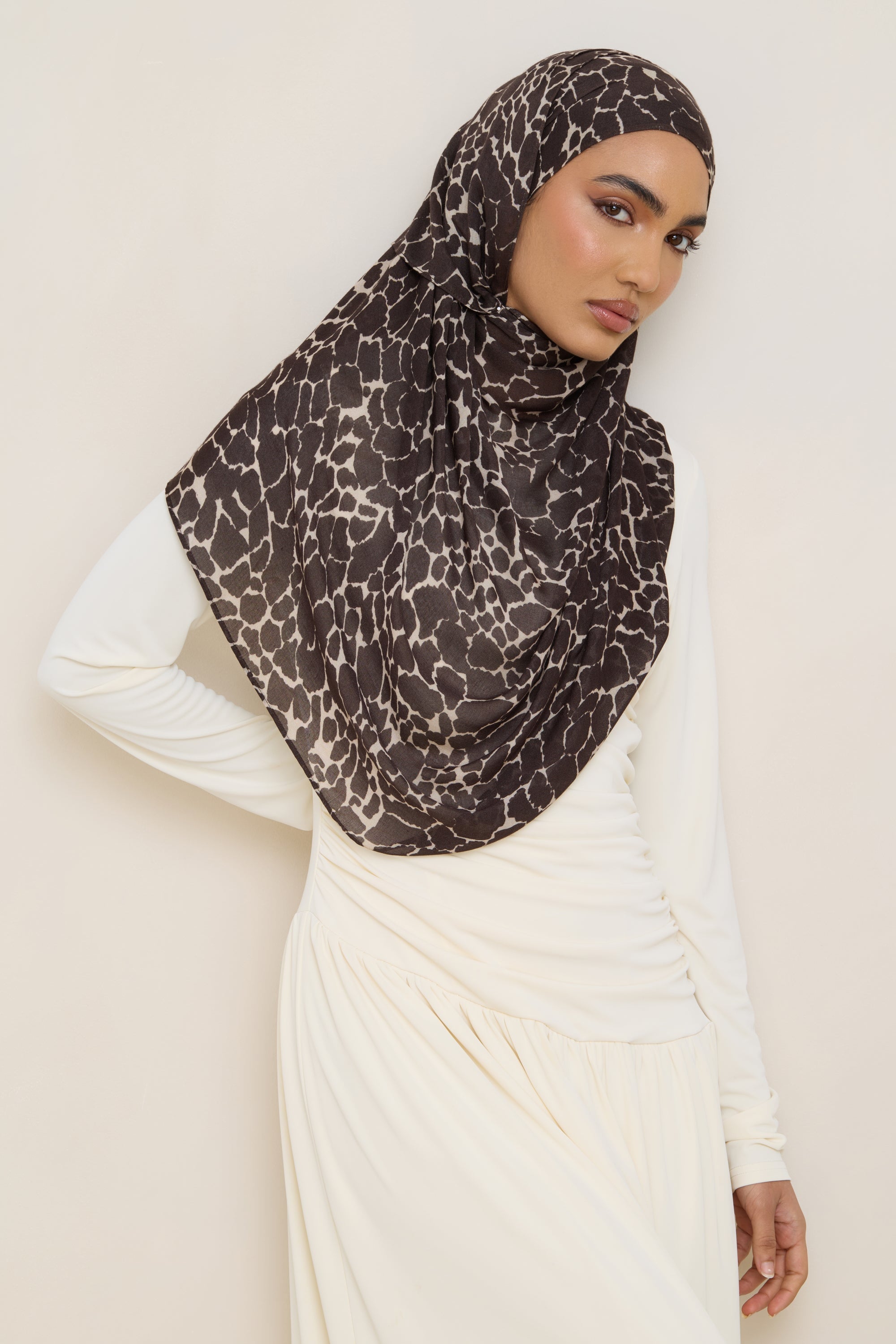 Printed Modal Hijab - Nomad Hijabs Veiled 
