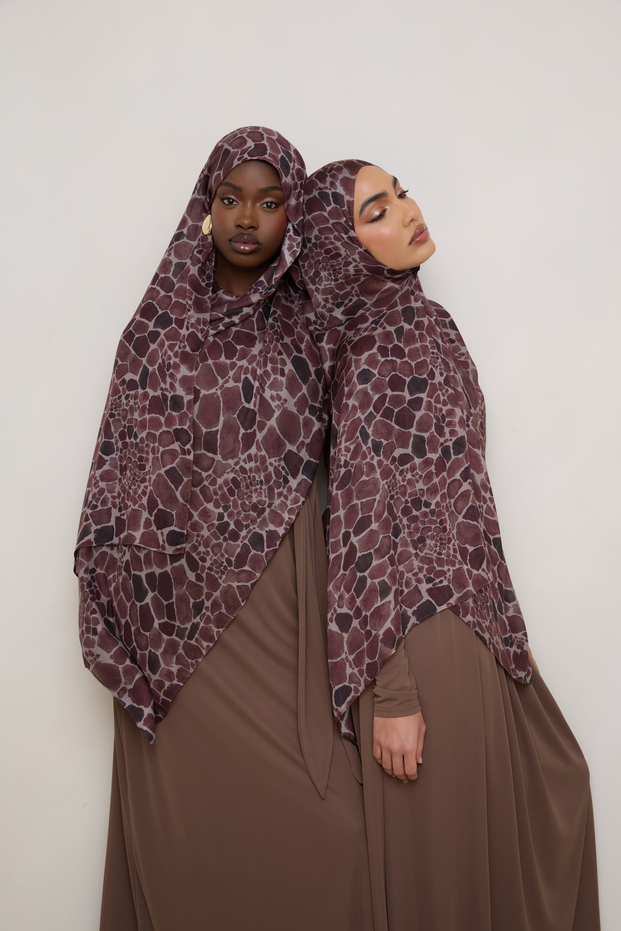 Printed Modal Hijab - Safari Hijabs Veiled 