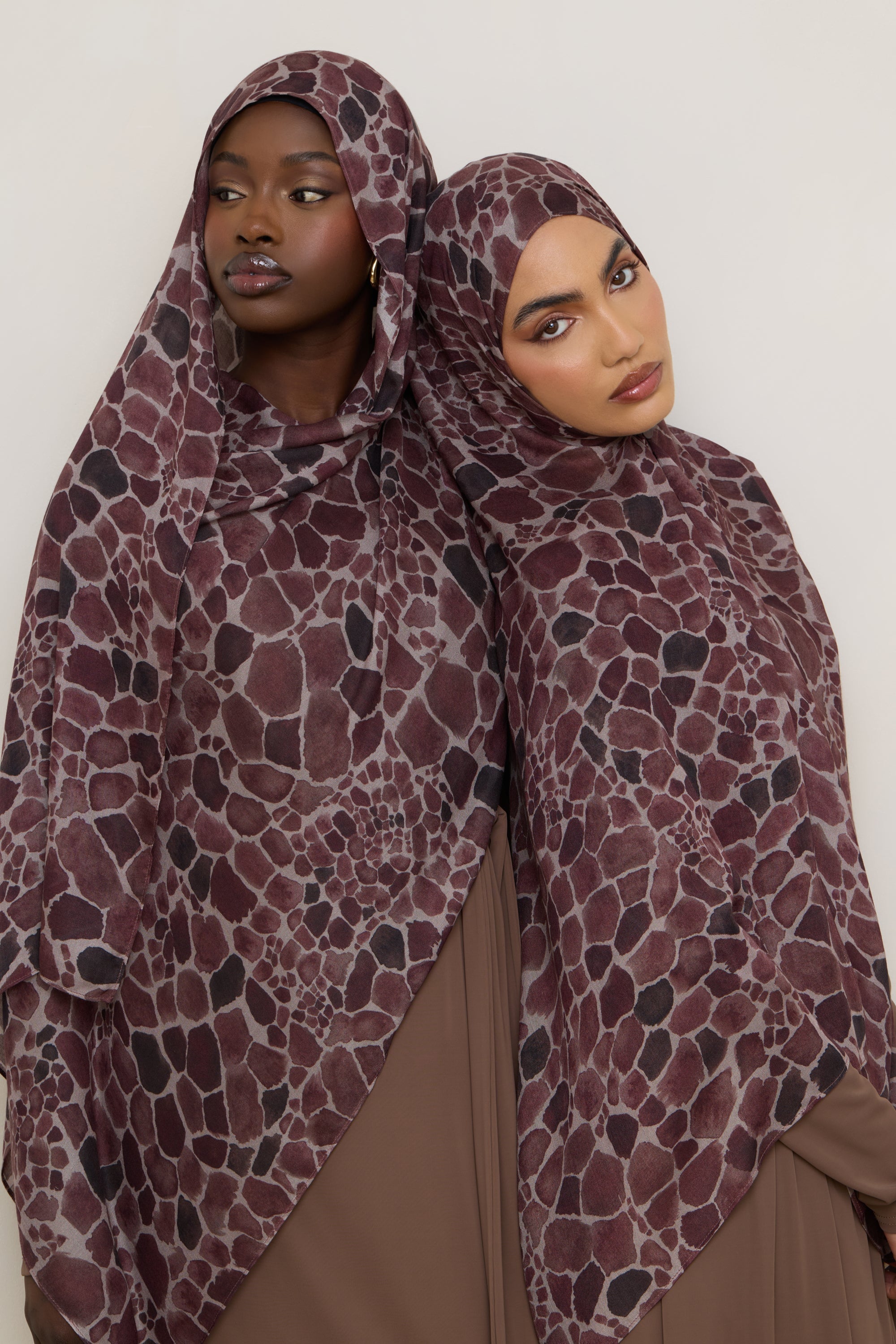 Printed Modal Hijab - Safari Hijabs Veiled 