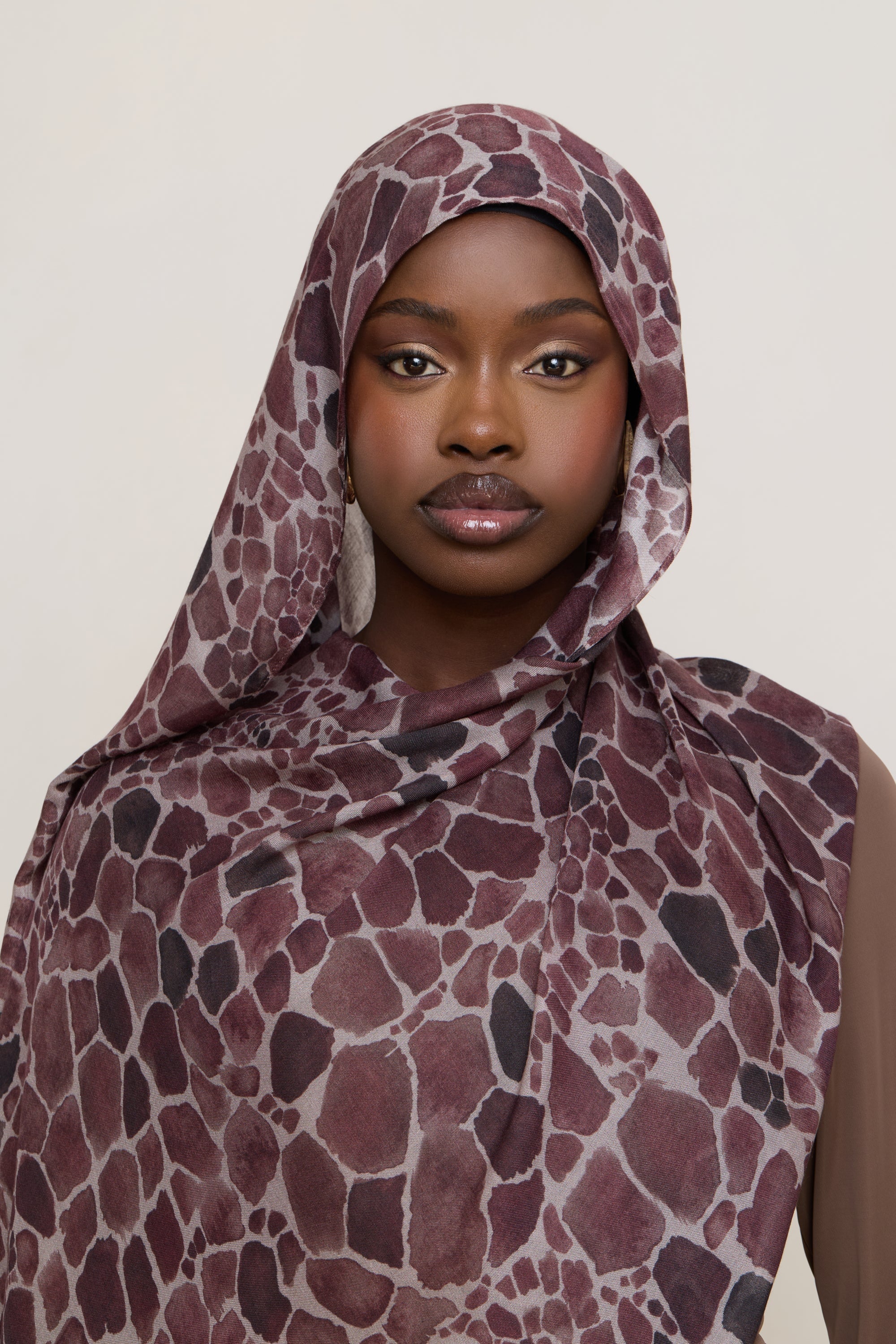 Printed Modal Hijab - Safari Hijabs Veiled 