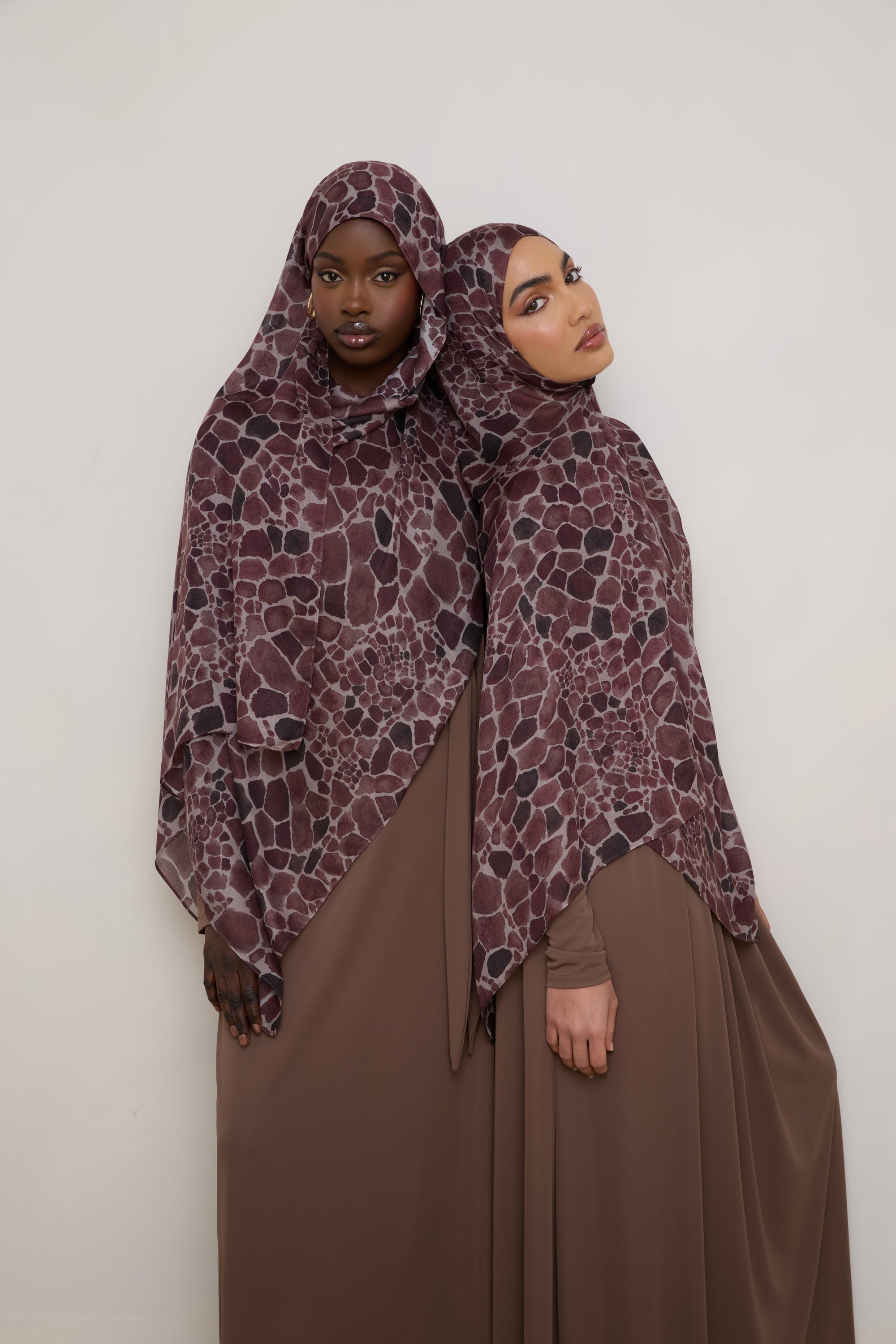 Printed Modal Hijab - Safari Hijabs Veiled 