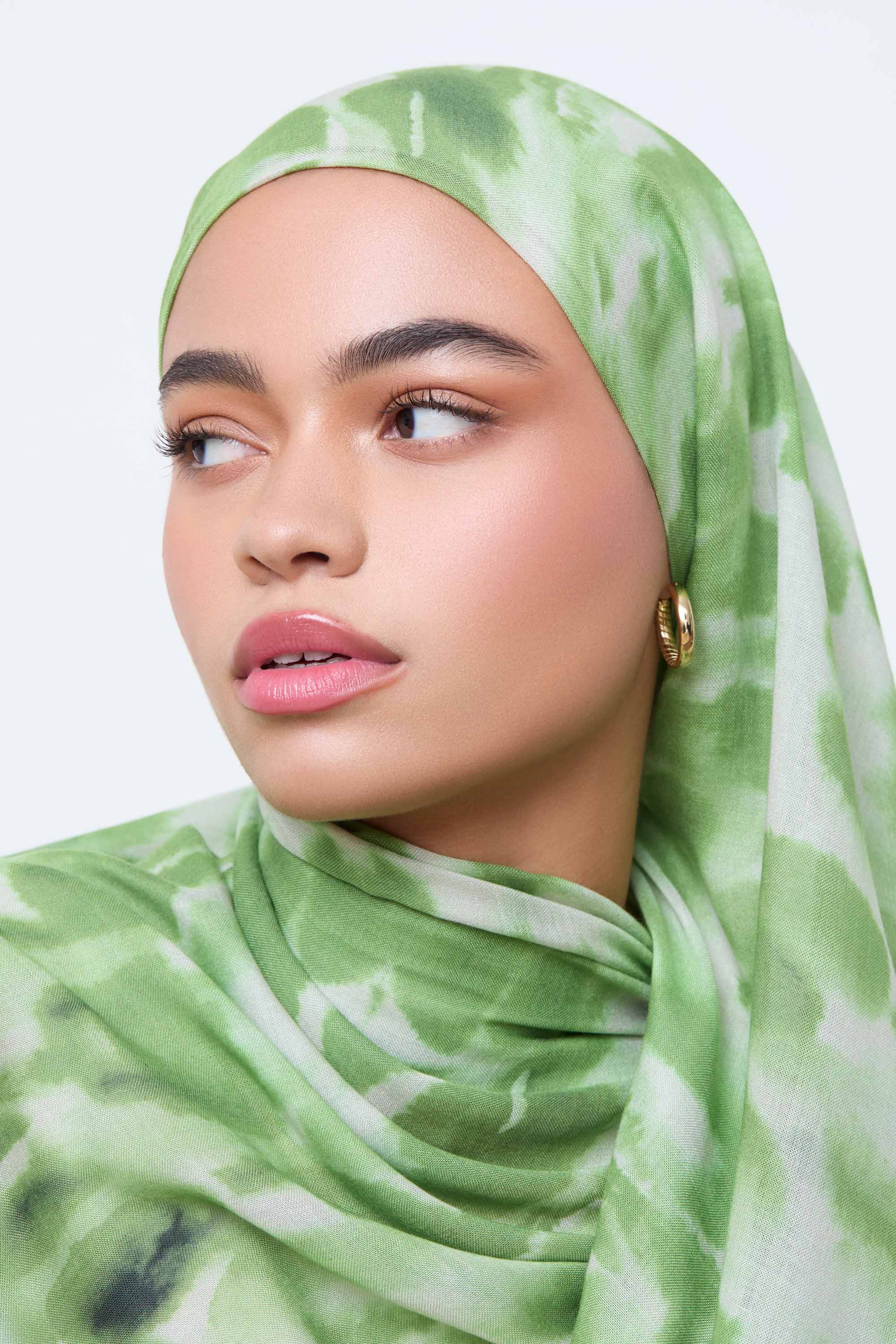 Printed Modal Hijab - Sage Mirage Hijabs Veiled 