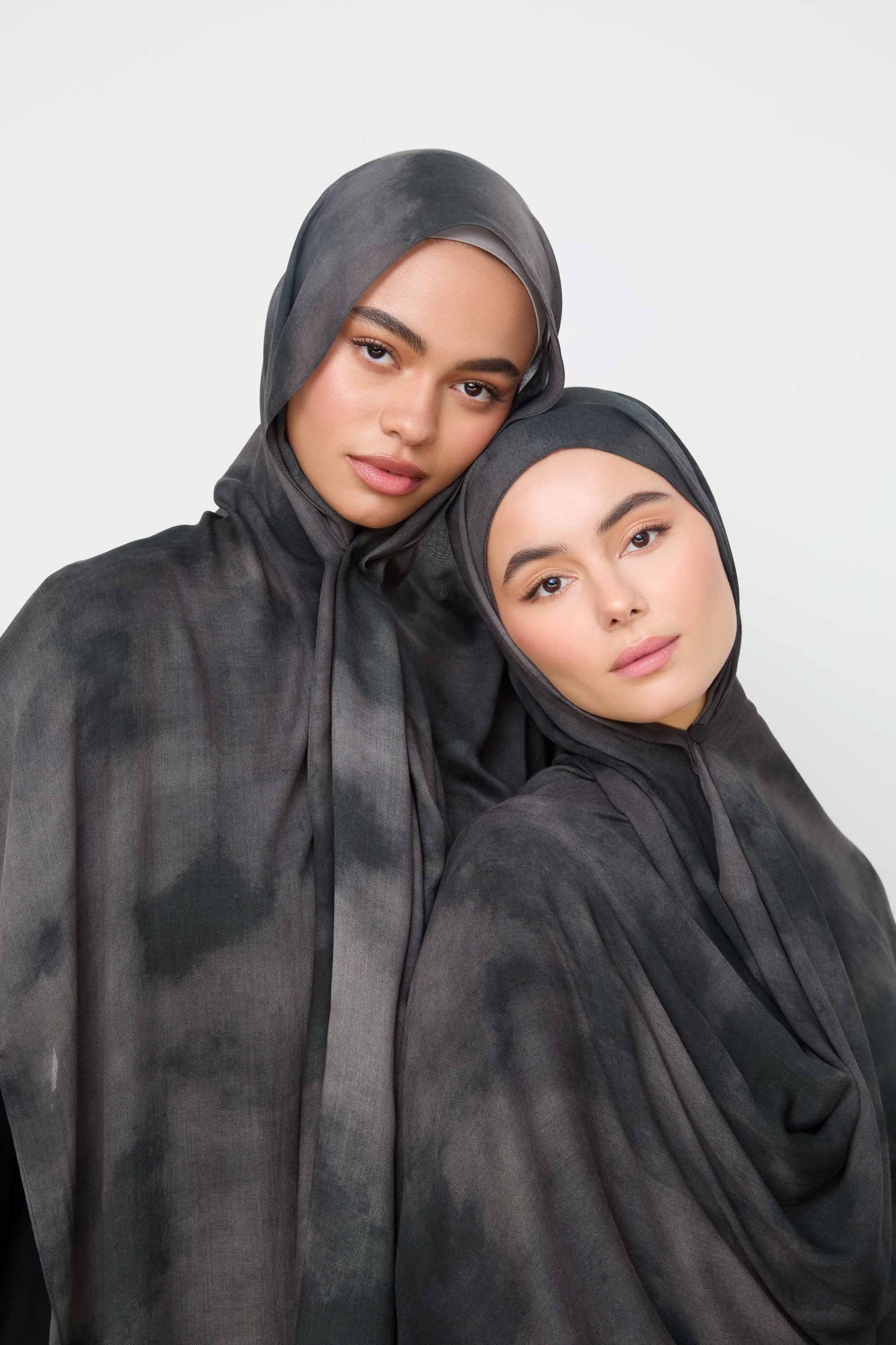 Printed Modal Hijab - Smoky Quartz Hijabs Veiled 