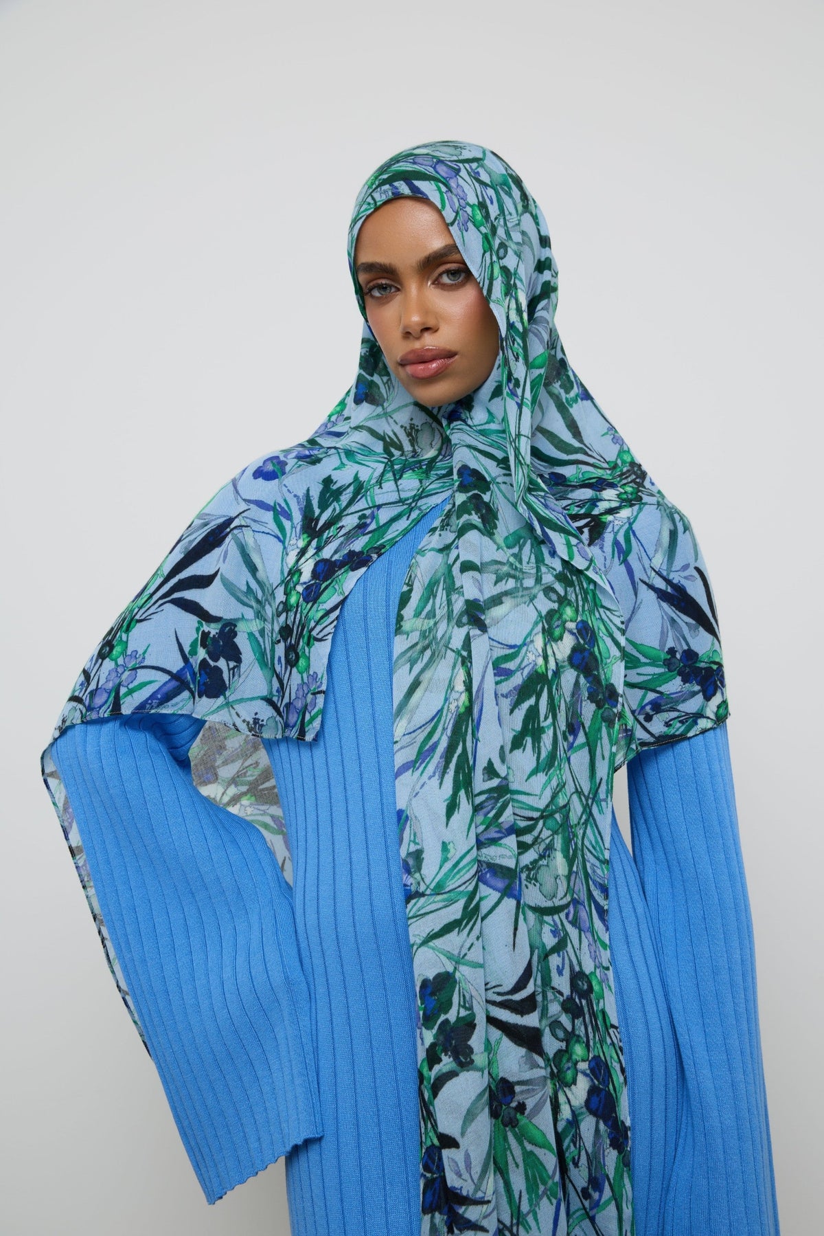 Printed Modal Hijab - Wildflower Hijabs Veiled 