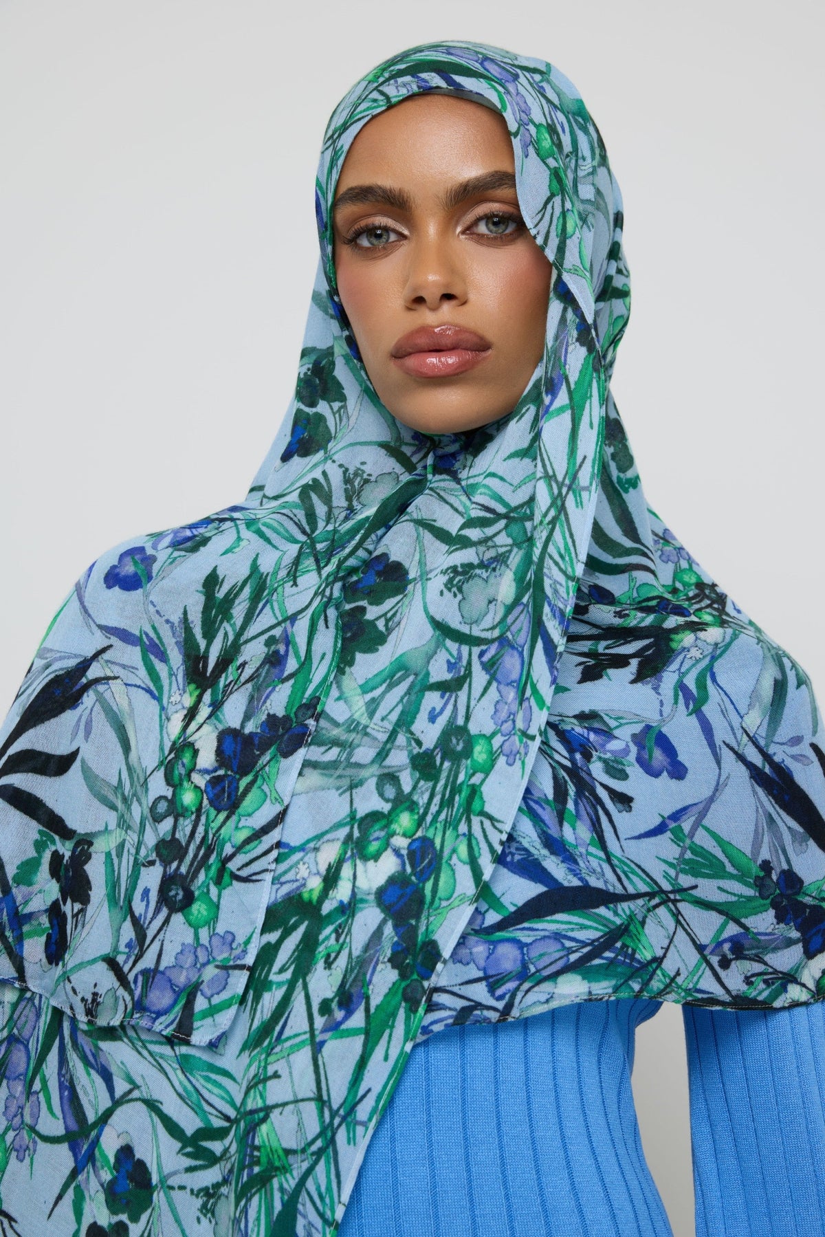 Printed Modal Hijab - Wildflower Hijabs Veiled 