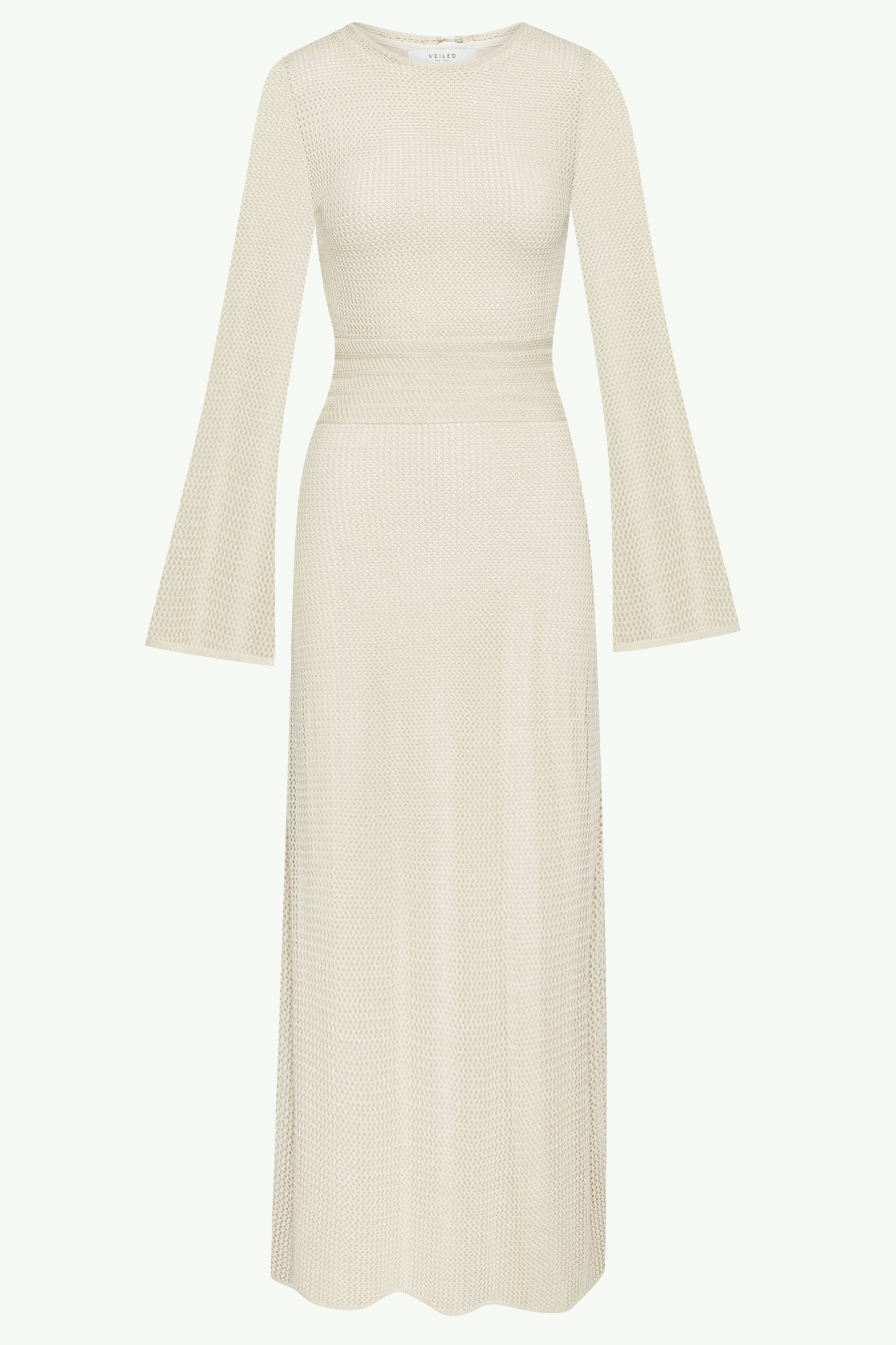 Rachel Crochet Maxi Dress - Off White Clothing epschoolboard 
