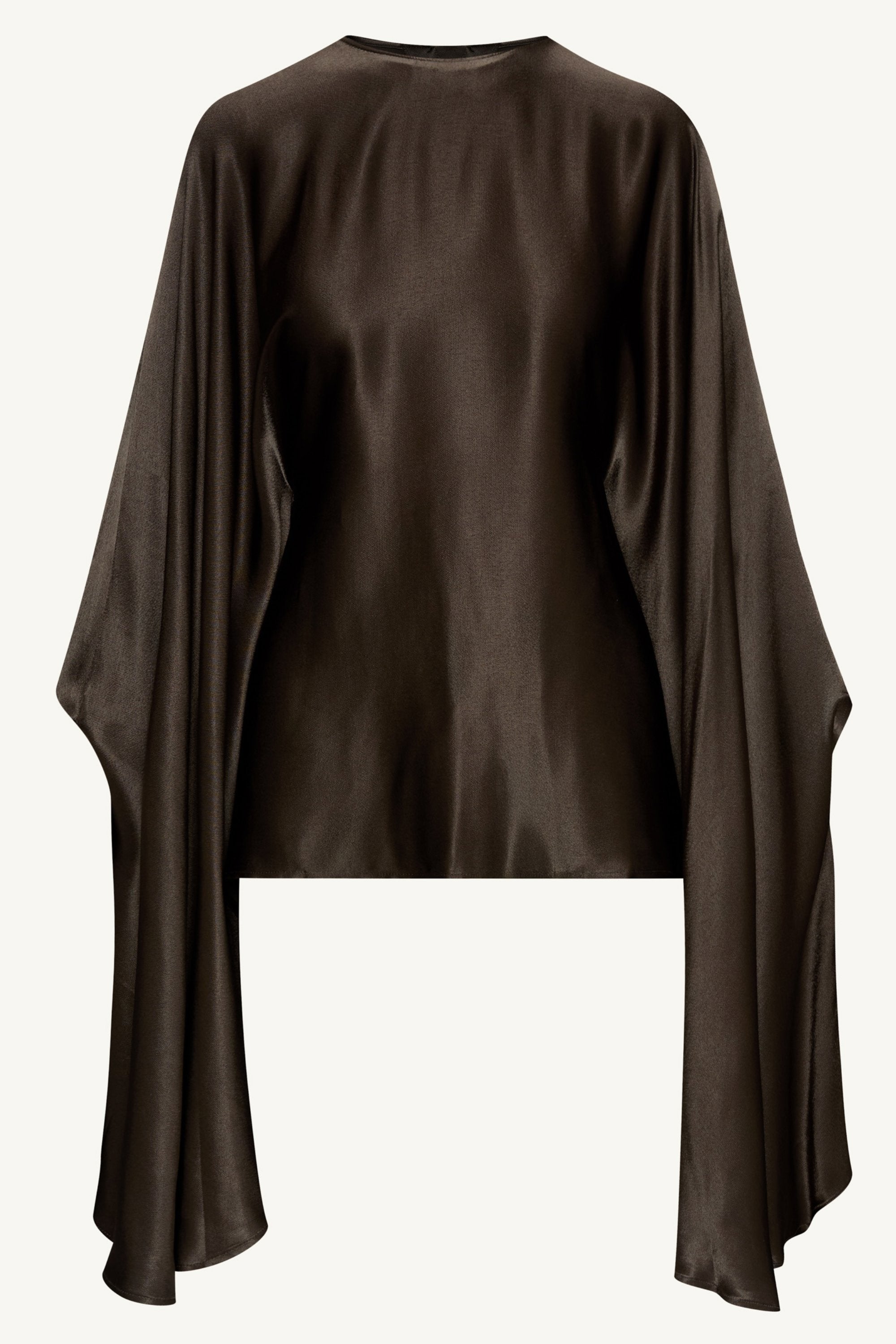 Razan Silk Inner Tie Top - Black Forest Tops Veiled Collection 