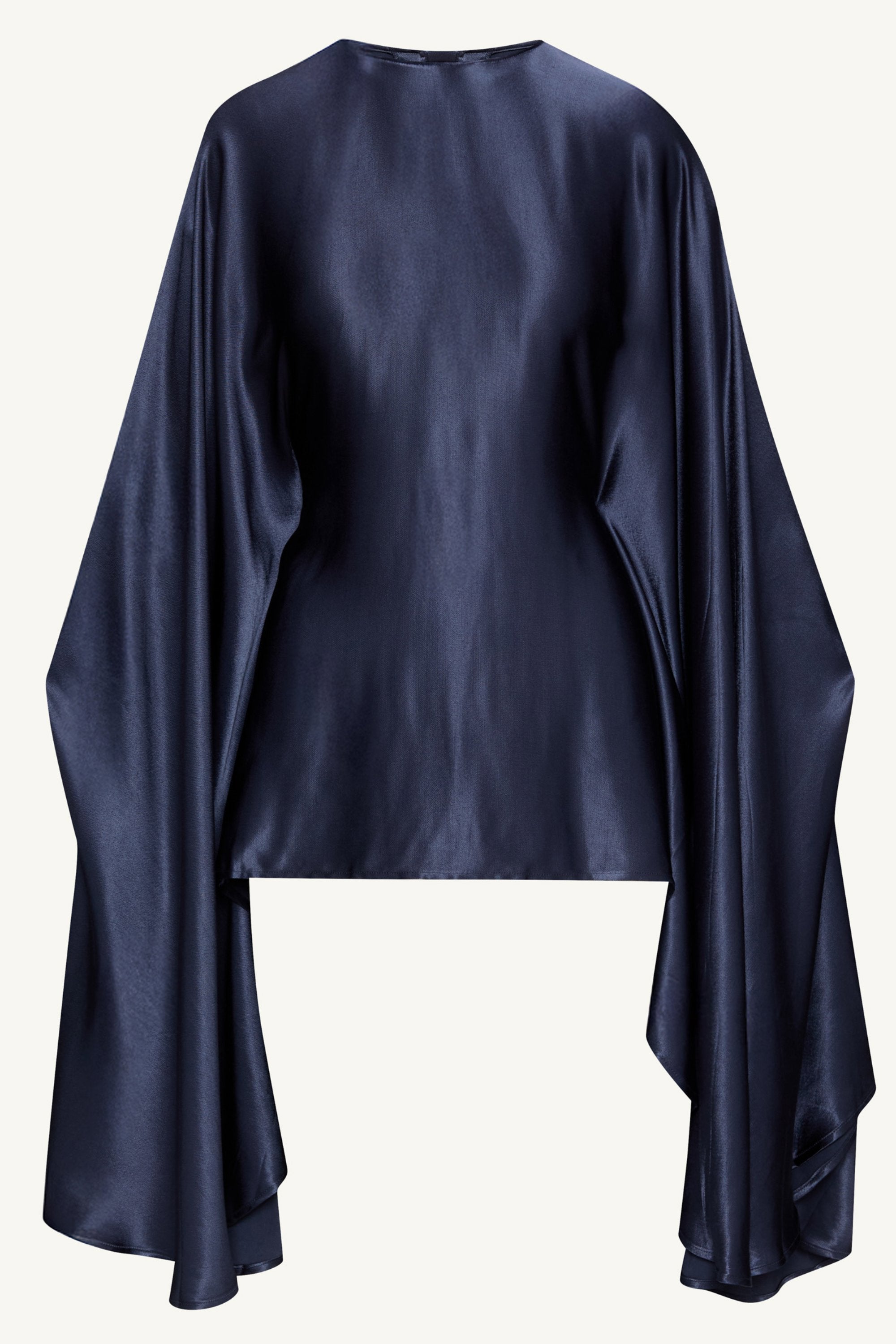 Razan Silk Inner Tie Top - Twilight Tops Veiled Collection 