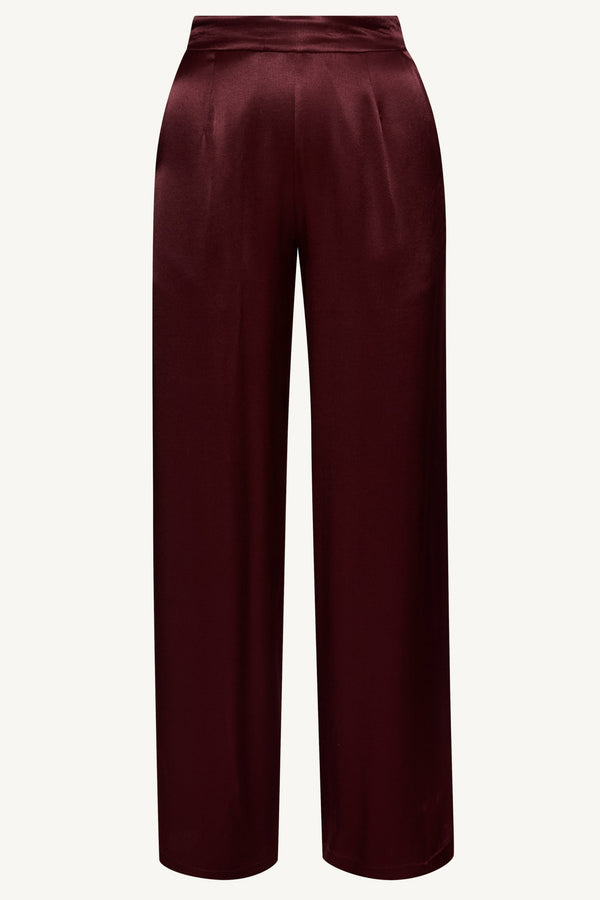 Razan Silk Wide Leg Pants - Karaz Bottoms Veiled Collection 