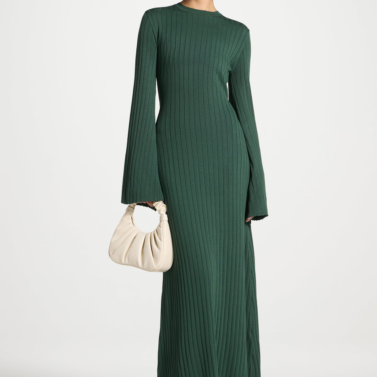 Ribbed Knit Maxi Dress