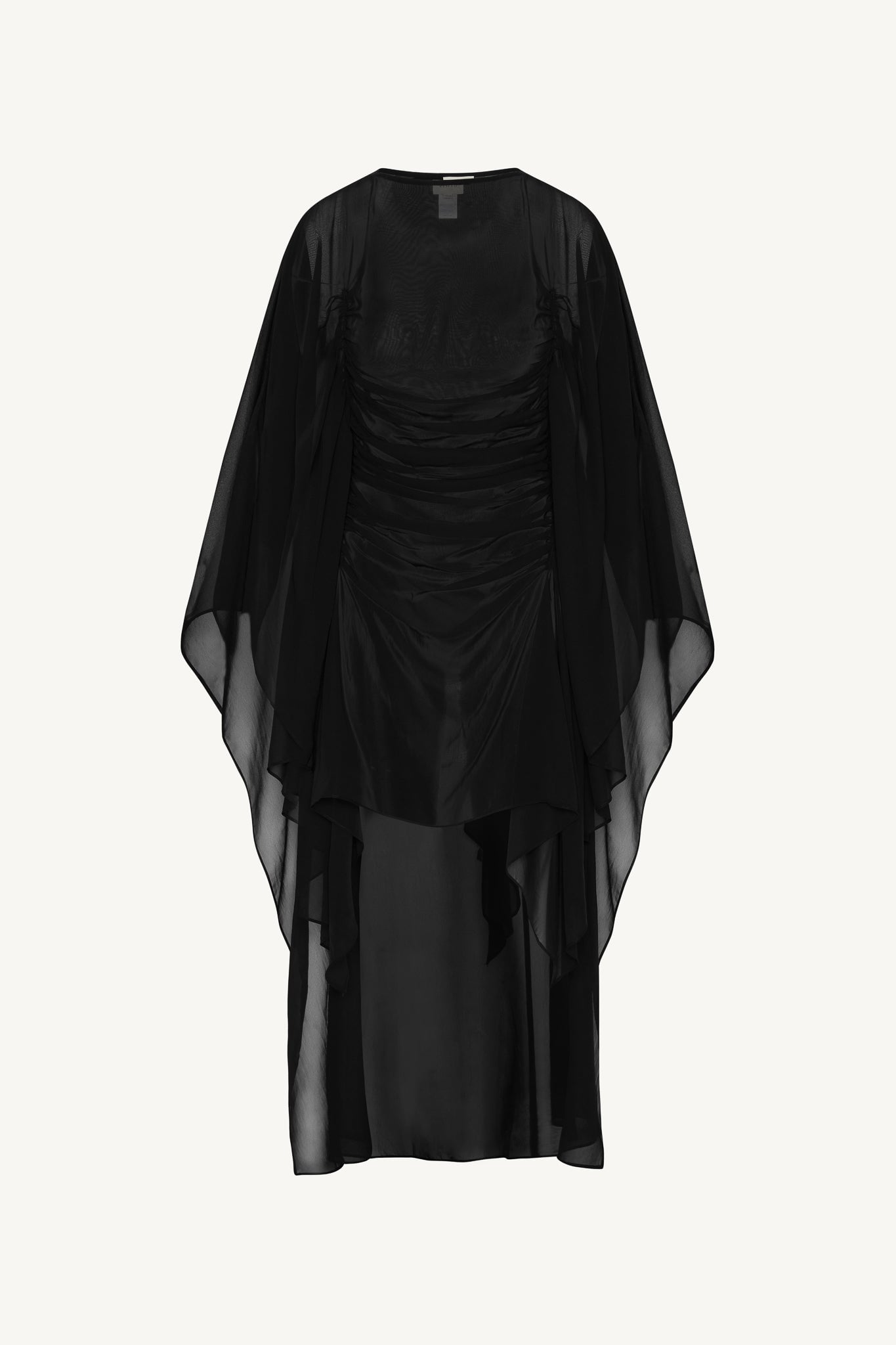 Rouched Cape Top - Black Abayas Veiled 