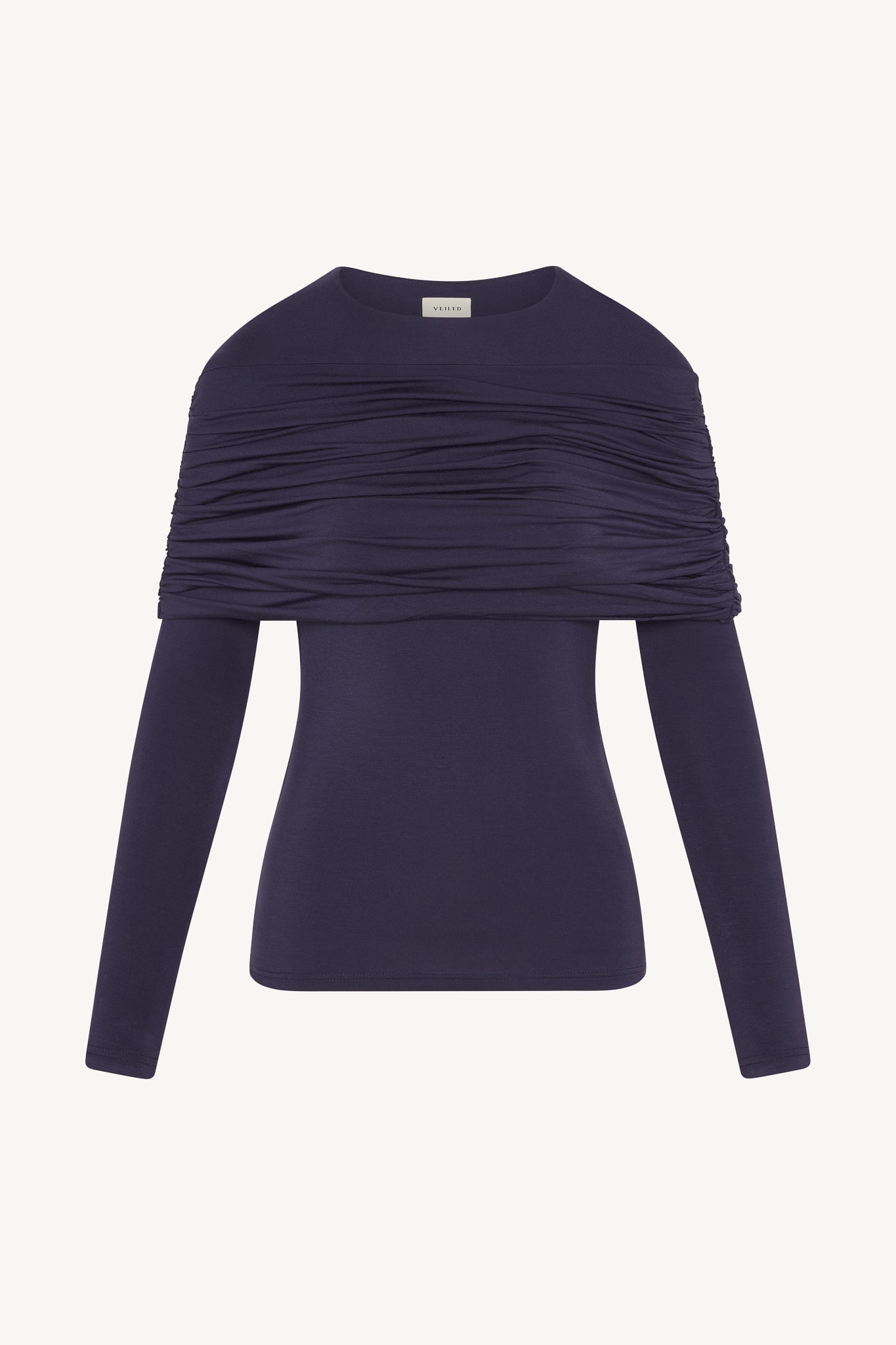 Rouched Shoulder Top - Future Dusk Abayas Veiled 