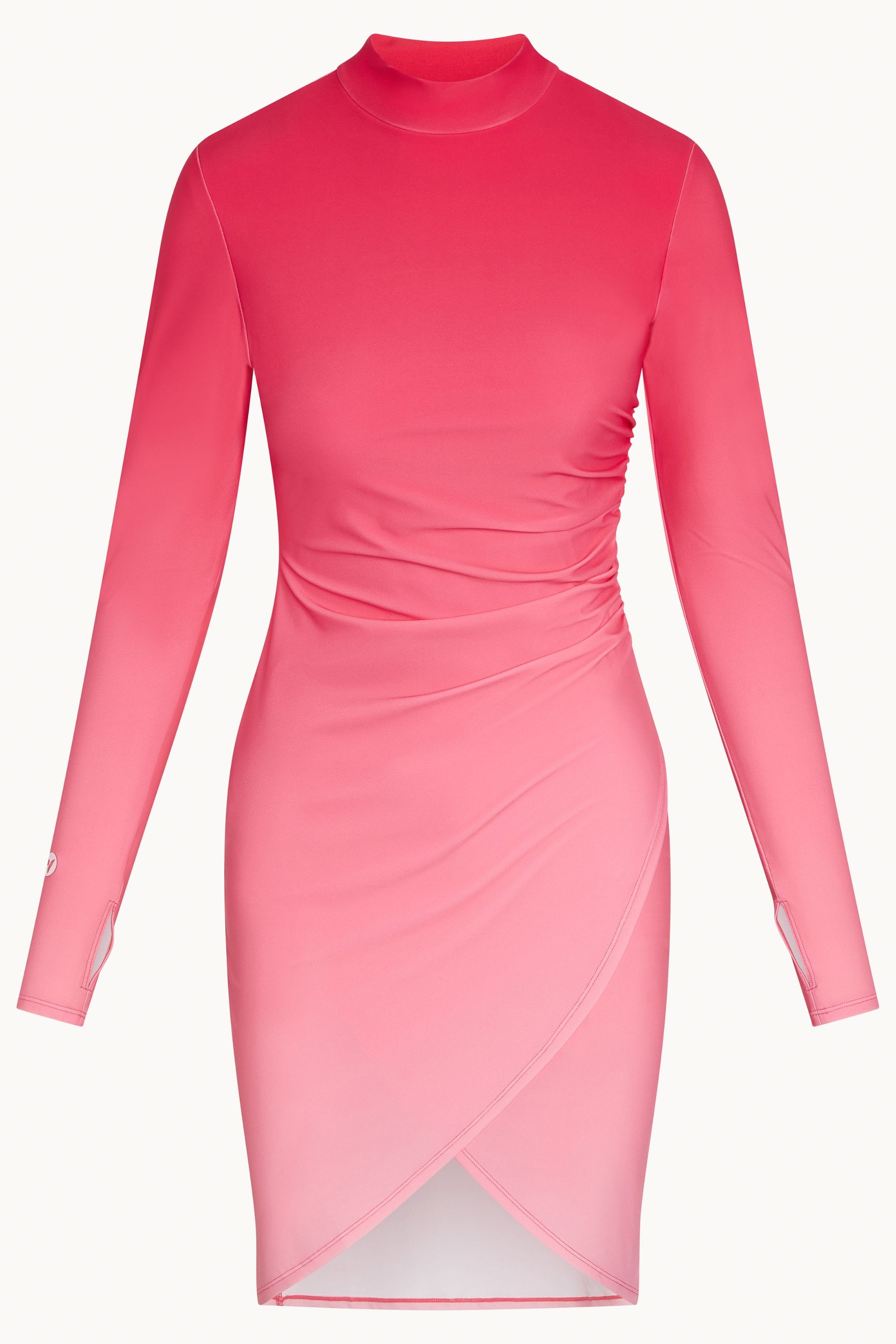 Rouched Swim Tunic - Coral Ombre Swim Veiled 