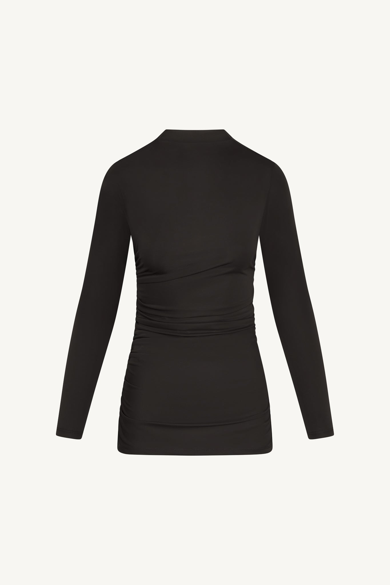 Rouched Top - Coffee Abayas Veiled 