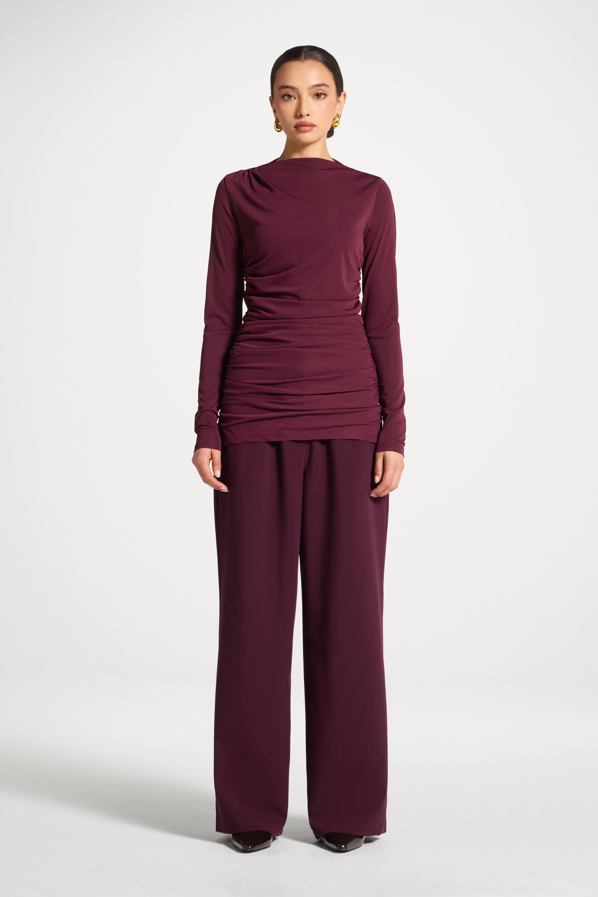 Rouched Top - Fig Abayas Veiled 
