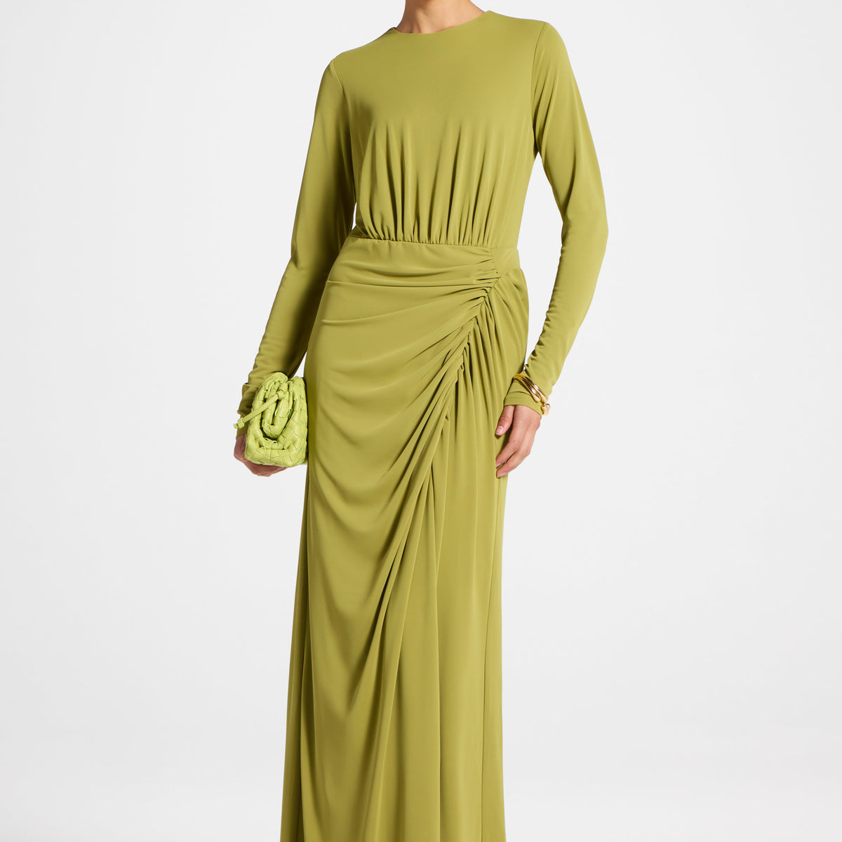 gold wrap maxi dress Bandage Strapless Foil Maxi Dress Gold