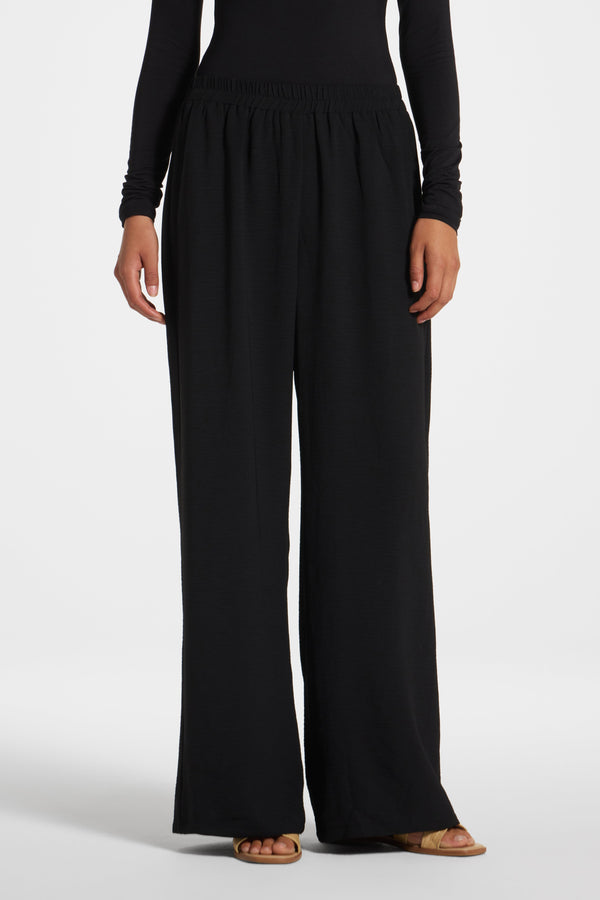Safina Resort Pant - Black Veiled 