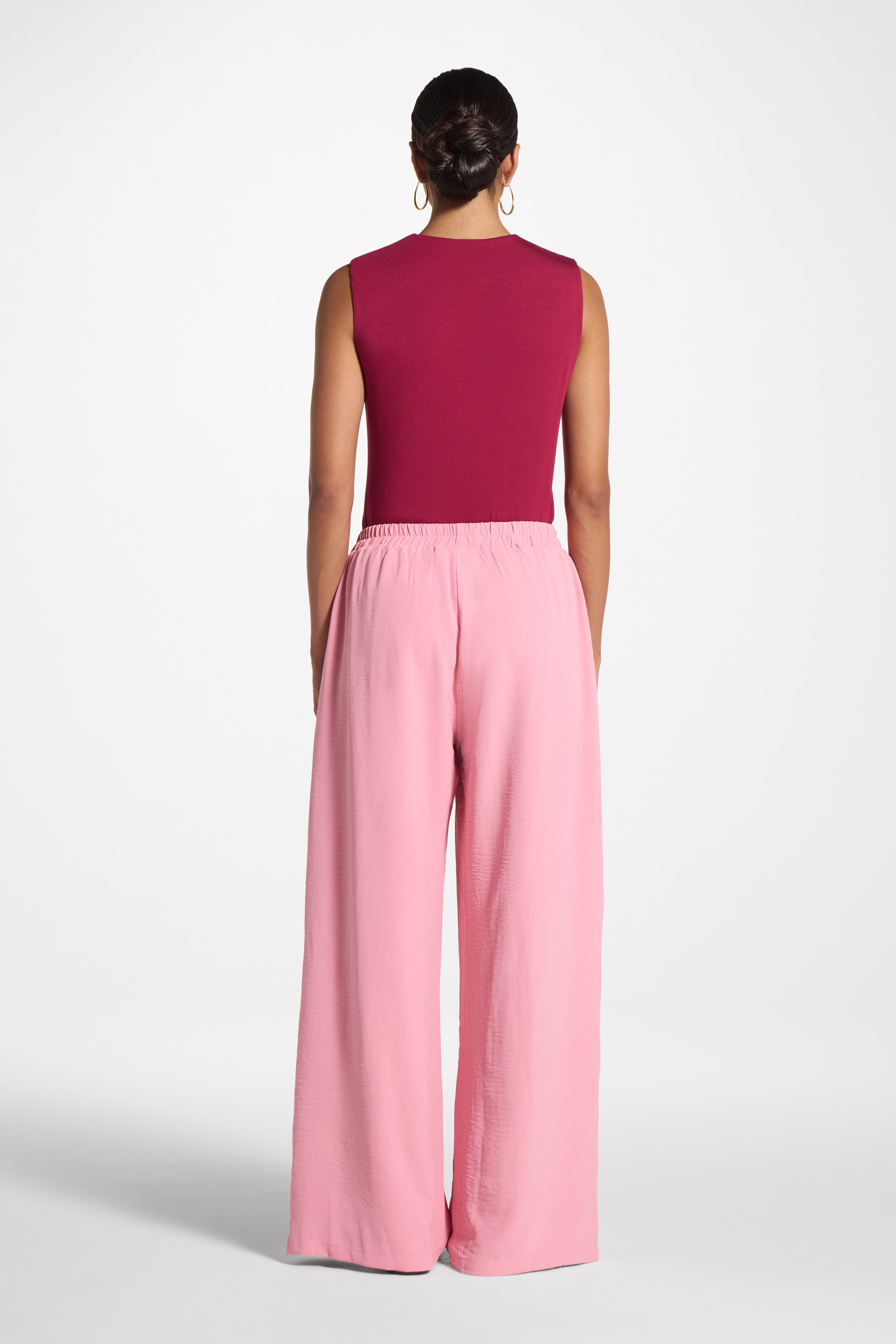 Safina Resort Pant - Just Pink Veiled 