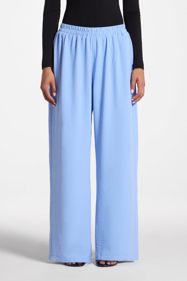 Safina Resort Pant - Riviera Blue Veiled 
