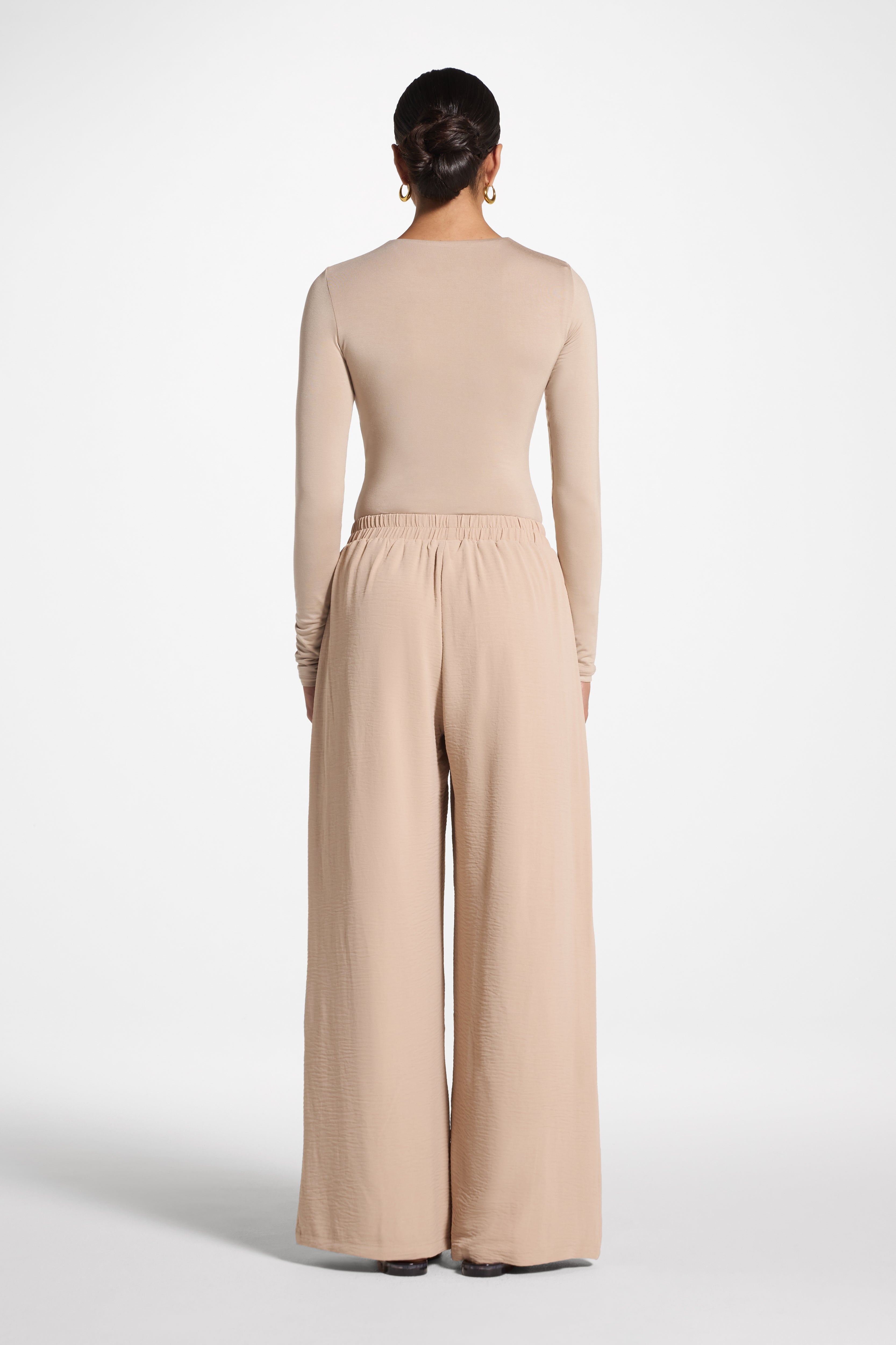 Safina Resort Pant - Sand Veiled 