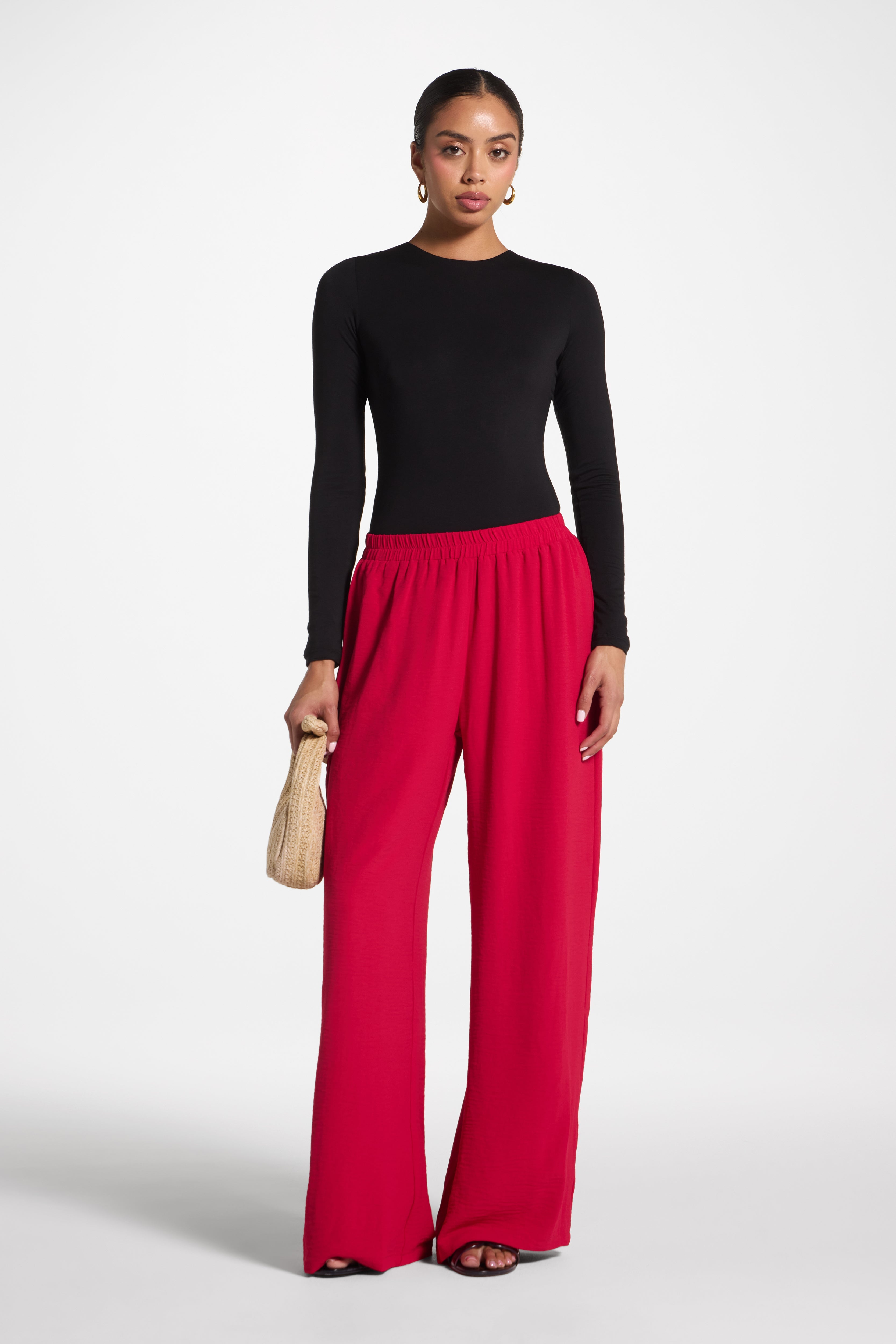 Safina Resort Pant - Strawberry Veiled 