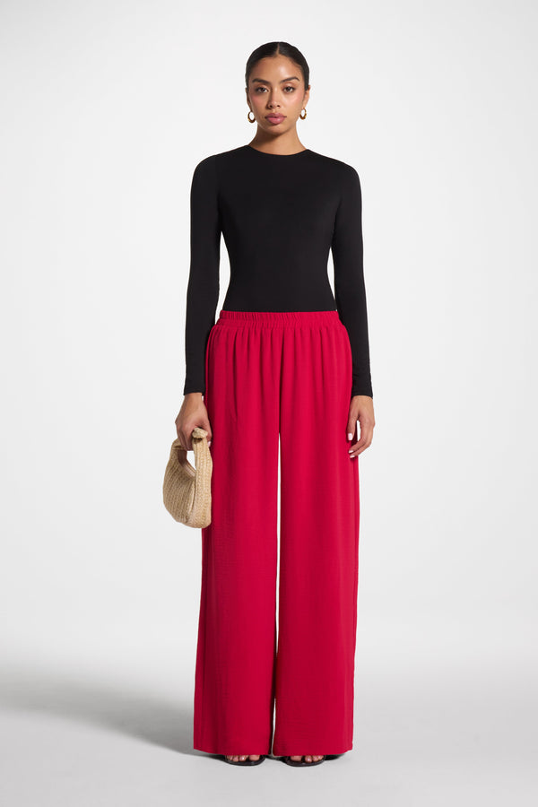 Safina Resort Pant - Strawberry Veiled 