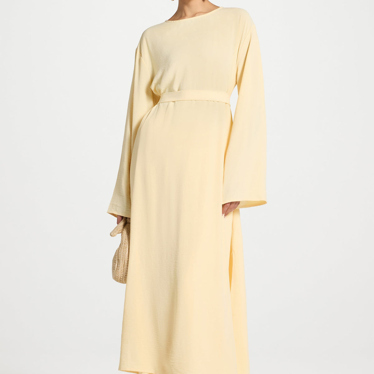 tunic dress with side slits Kez Slit Tunic Dress | Layering Dress & Long Tunic