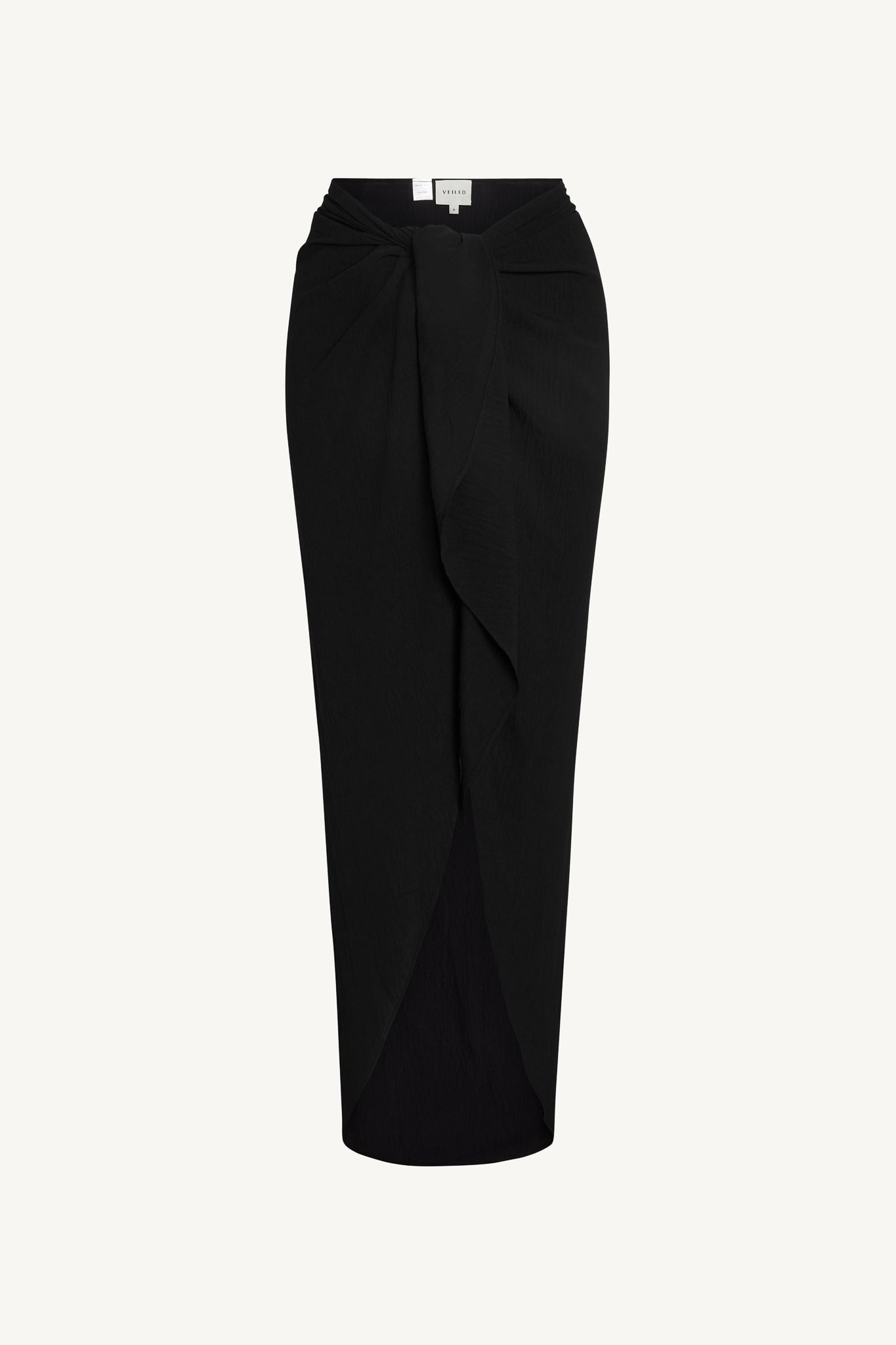 Safina Wrap Sarong & Pants Set - Black Abayas Veiled 