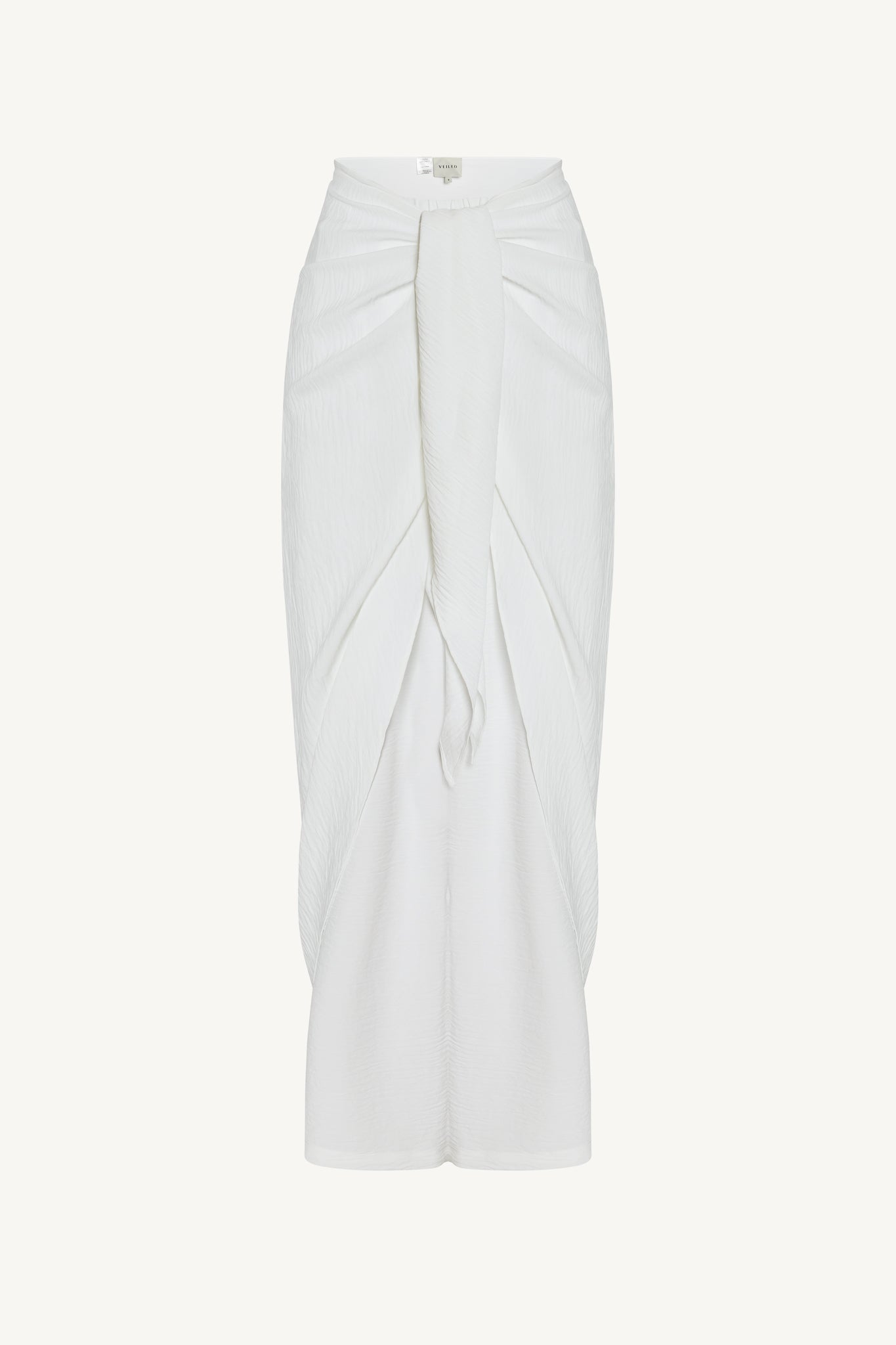 Safina Wrap Sarong & Pants Set - White Abayas Veiled 