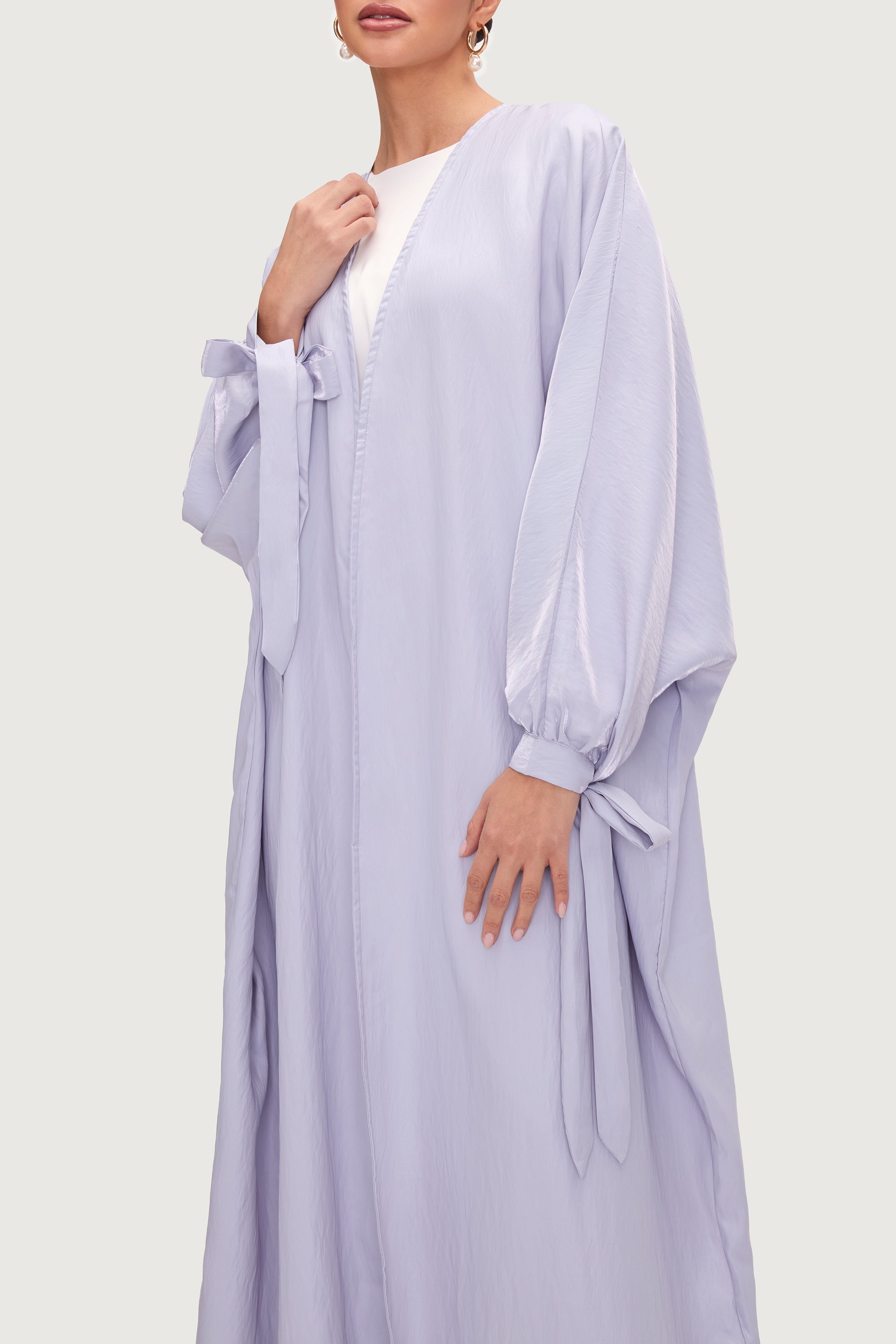 Safiyah Open Abaya - Sama'a Abayas Veiled 