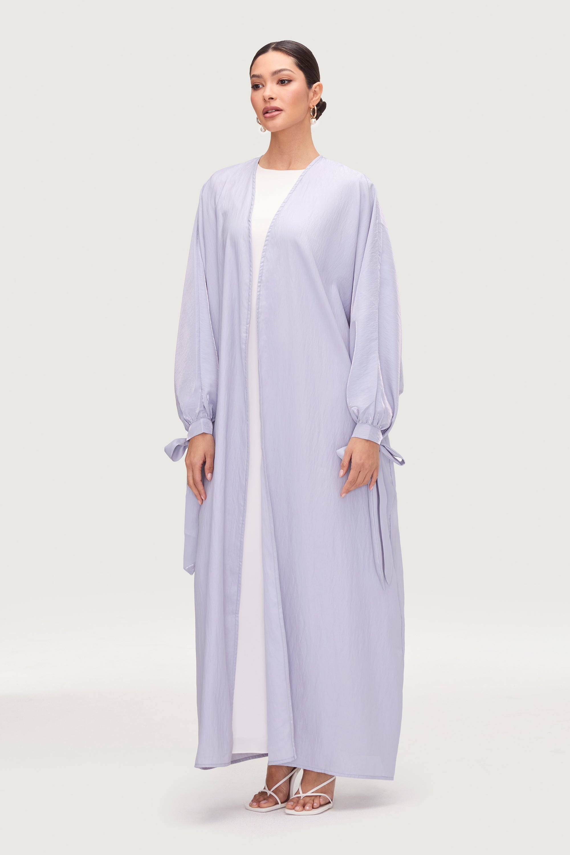 Safiyah Open Abaya - Sama'a Abayas Veiled 