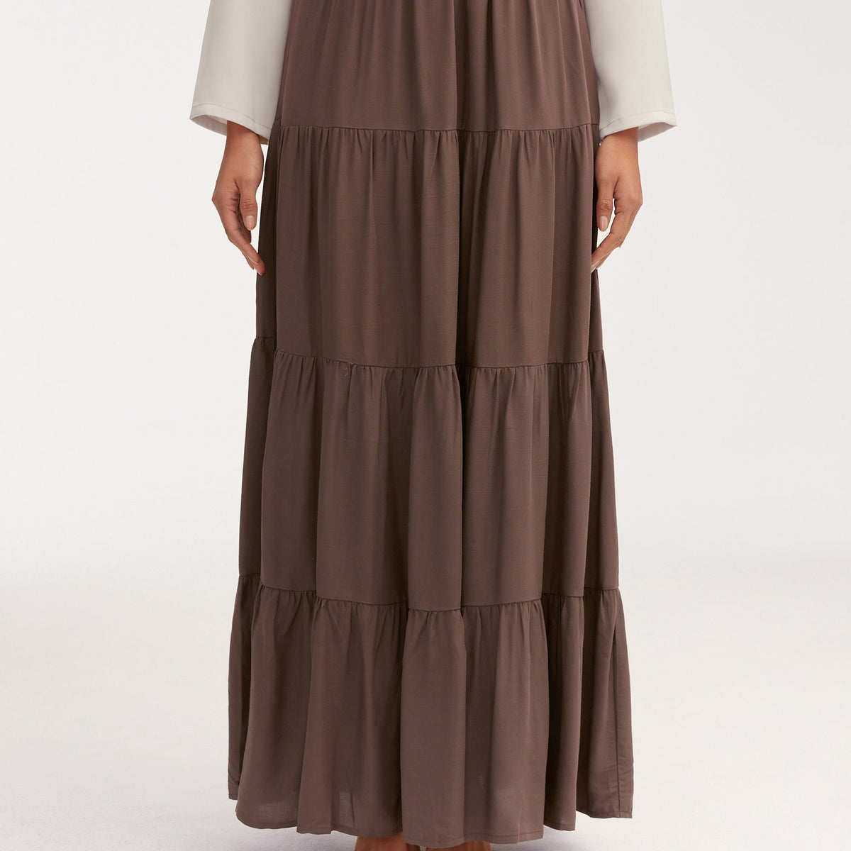 Sana Maxi Skirt Dark Brown XXL