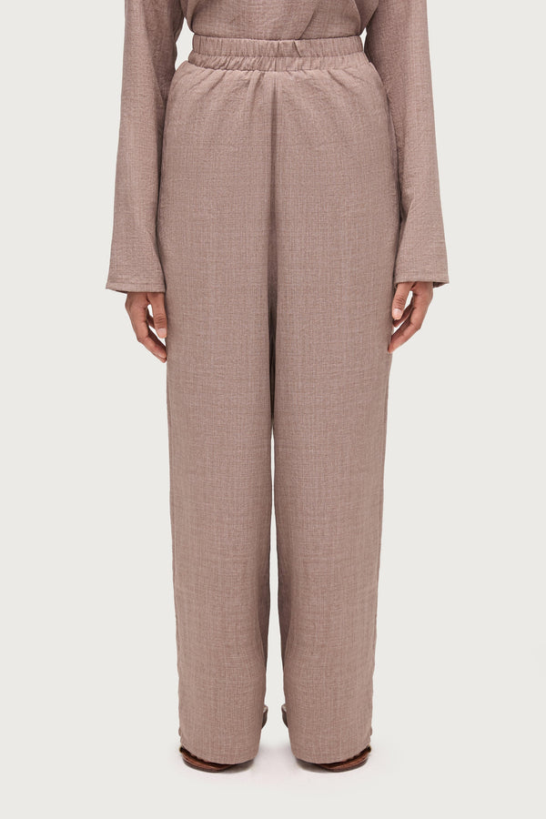 Sana Wide Leg Pants - Truffle Dresses Veiled 