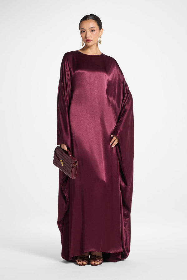 Selene Silk Butterfly Maxi Dress - Karaz Dresses Veiled 