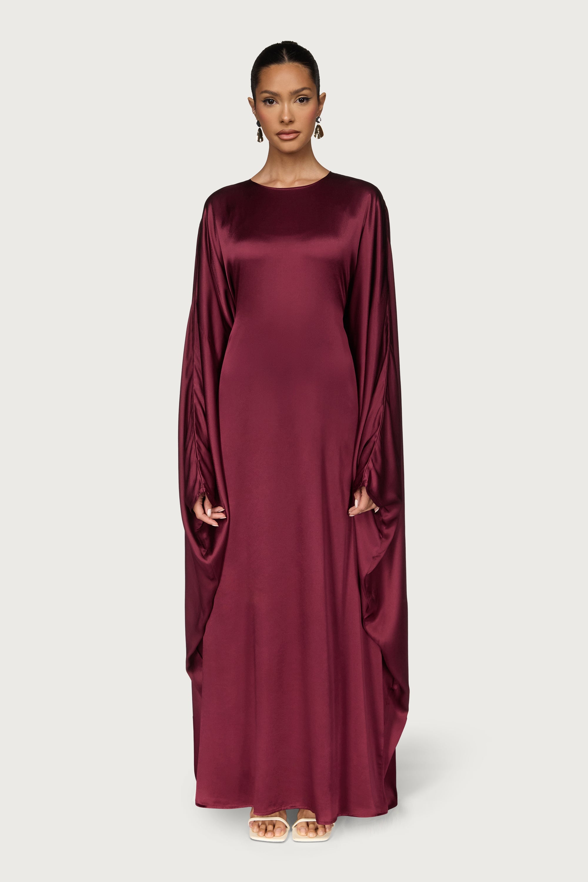 Selene Silk Butterfly Maxi Dress - Karaz Dresses Veiled 