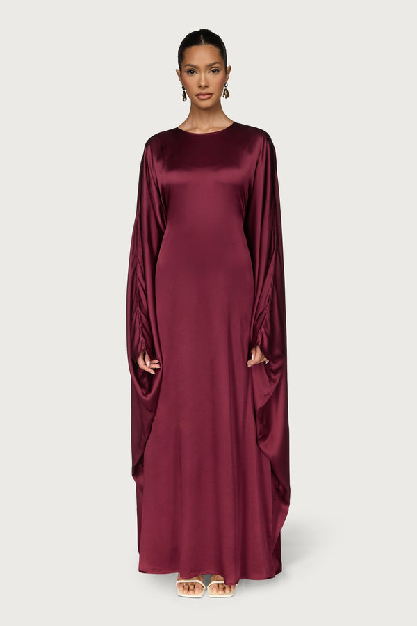 Selene Silk Butterfly Maxi Dress - Karaz Dresses Veiled 