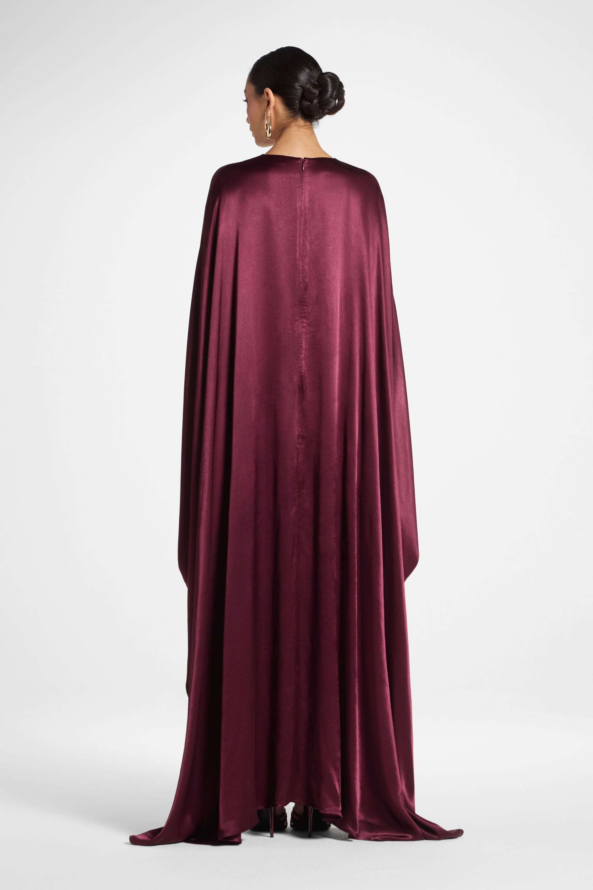 Selene Silk Butterfly Maxi Dress - Karaz Dresses Veiled 