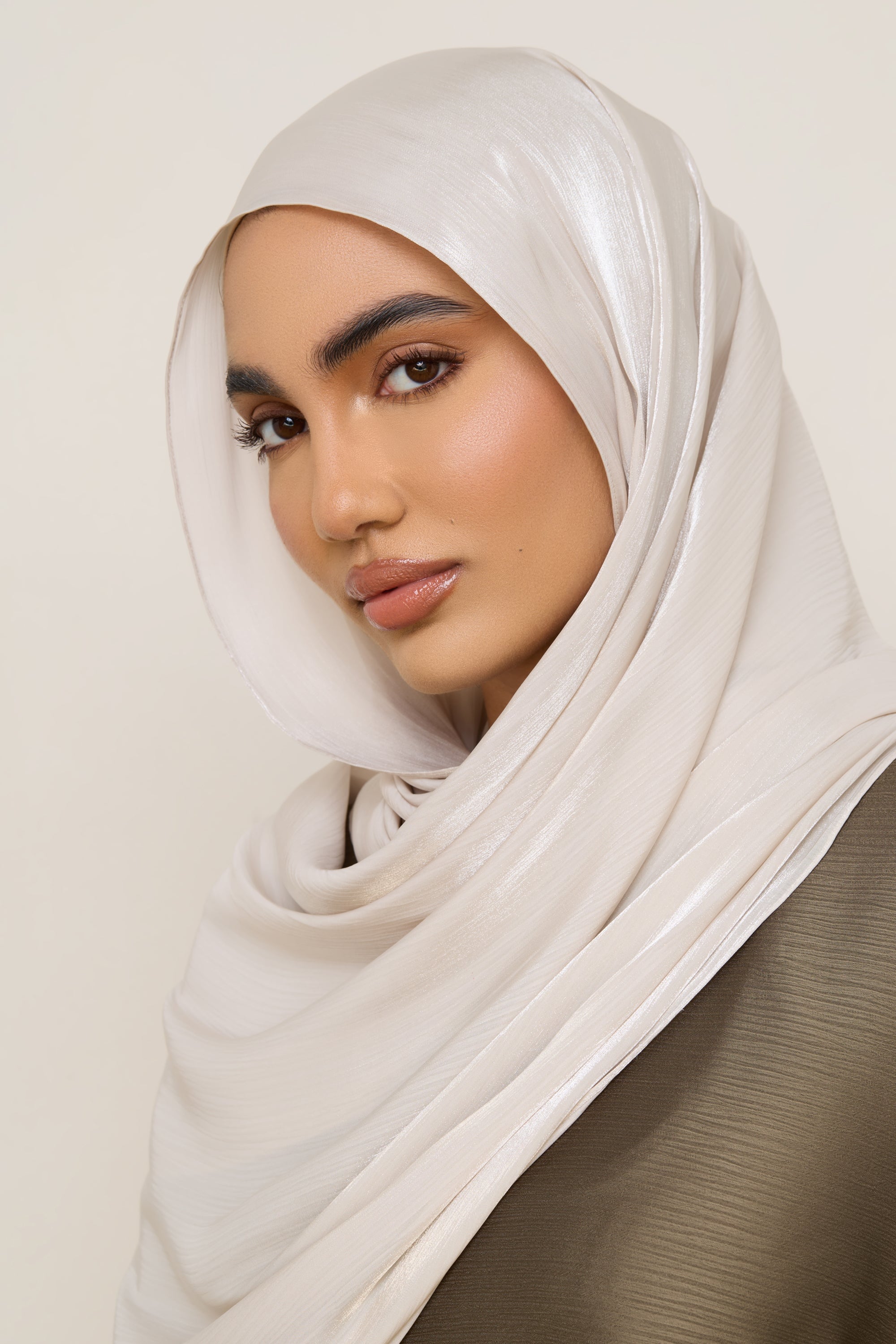 Shimmer Chiffon Hijab - Crystal Hijabs Veiled 