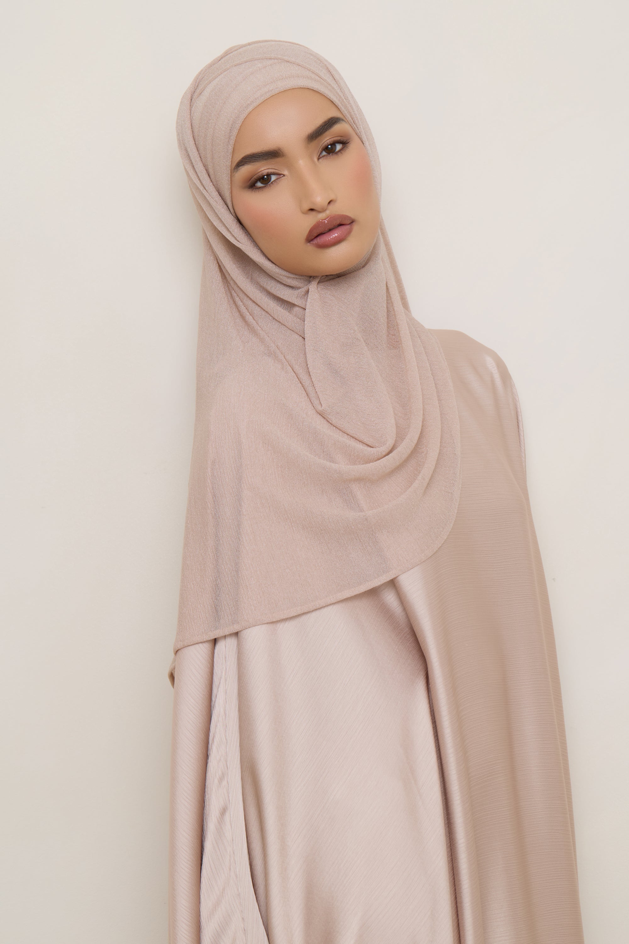 Shimmer Stretch Hijab - Cloud Hijabs Veiled 