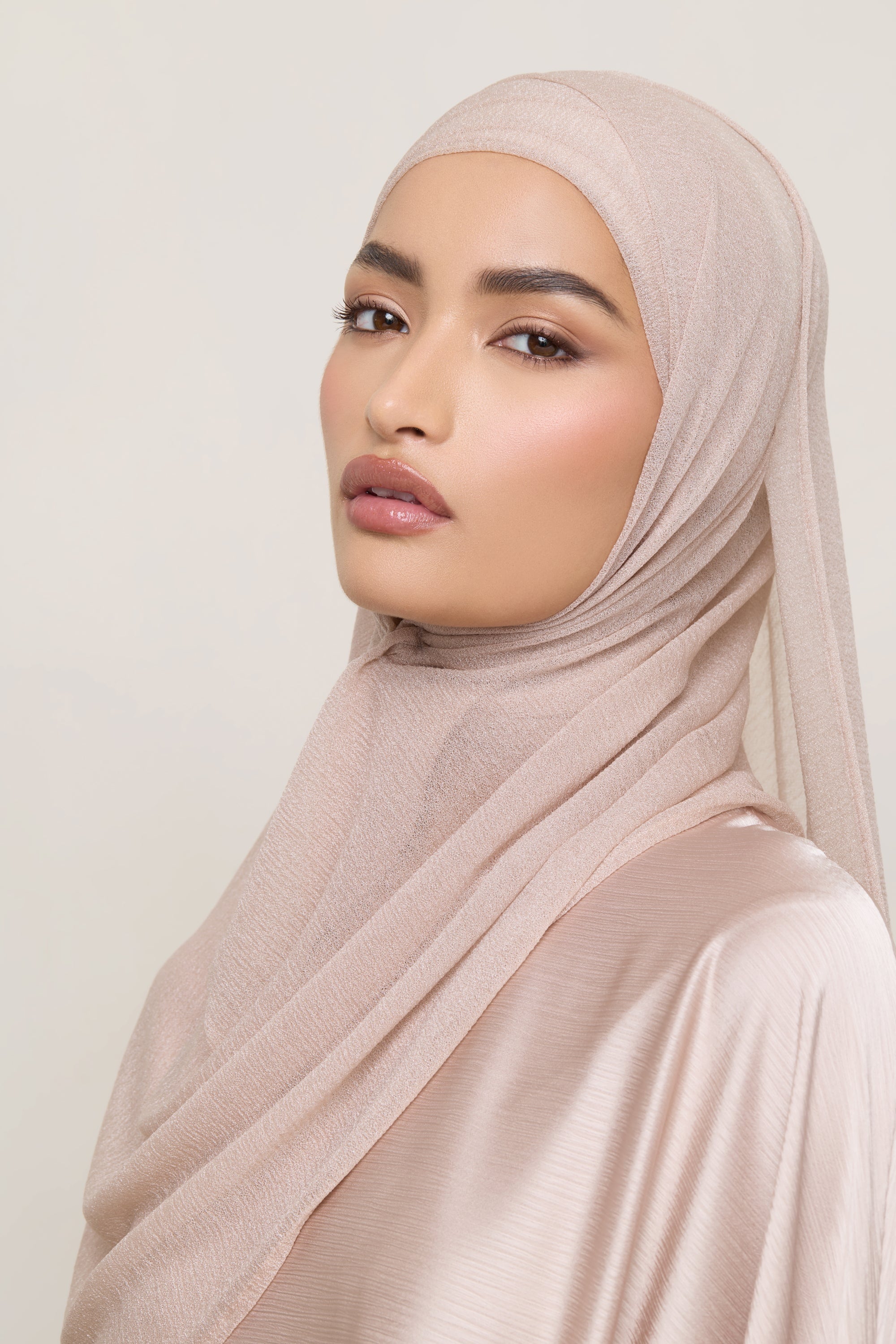 Shimmer Stretch Hijab - Cloud Hijabs Veiled 